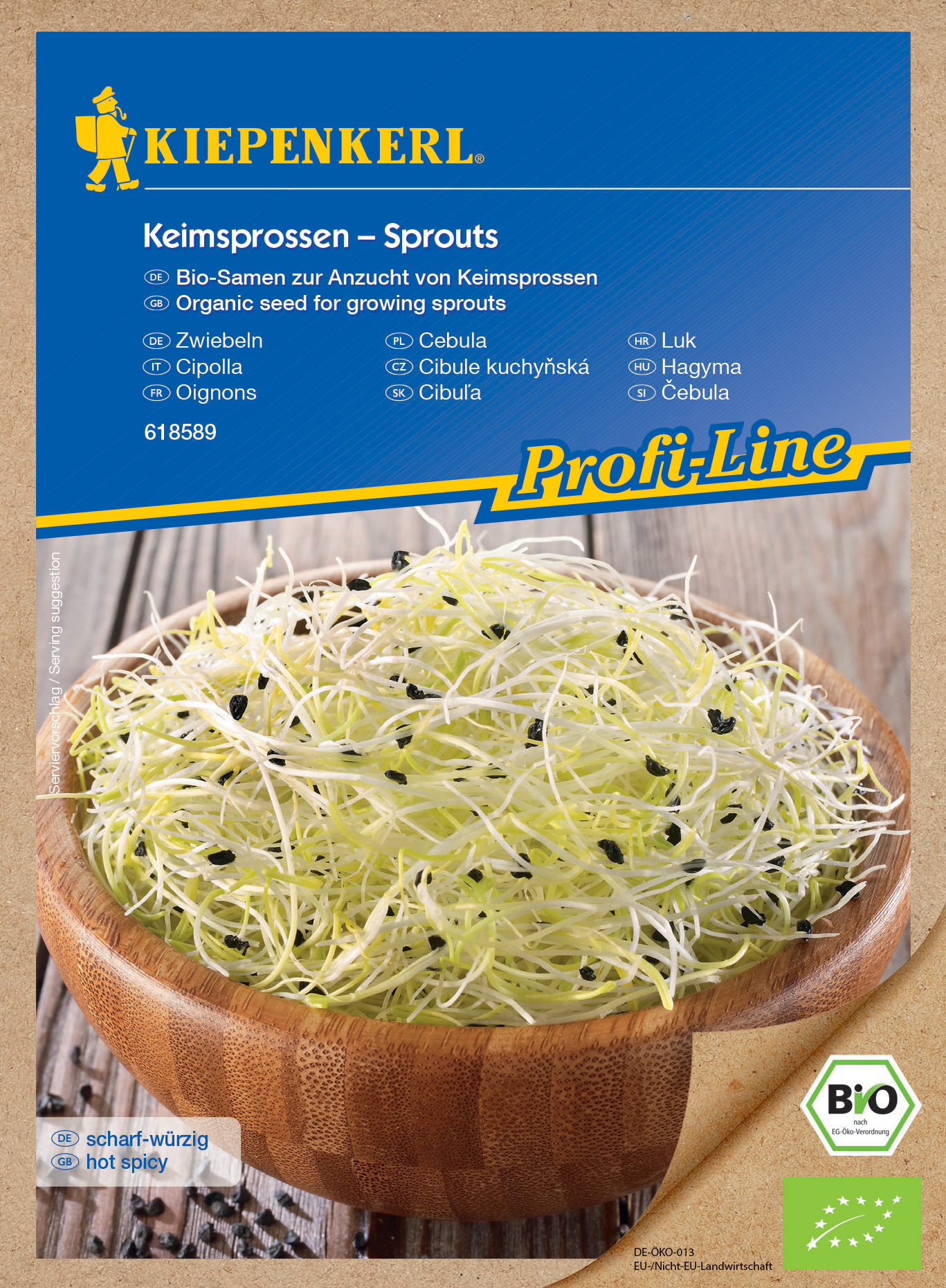 BIO Keimsprossen Zwiebeln