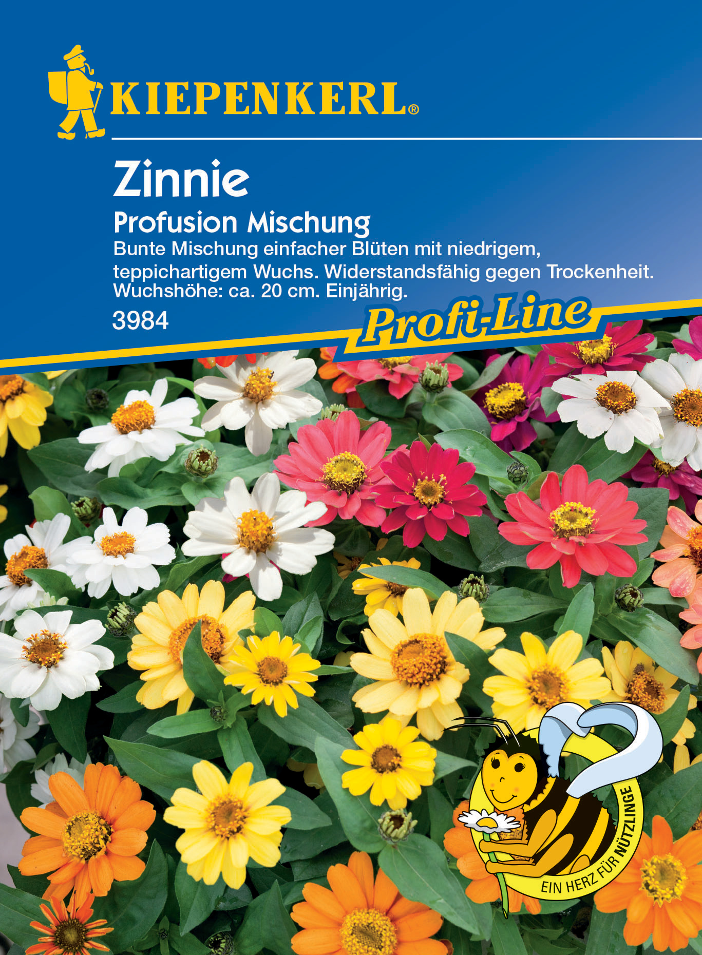 Zinnie Profusion Mischung