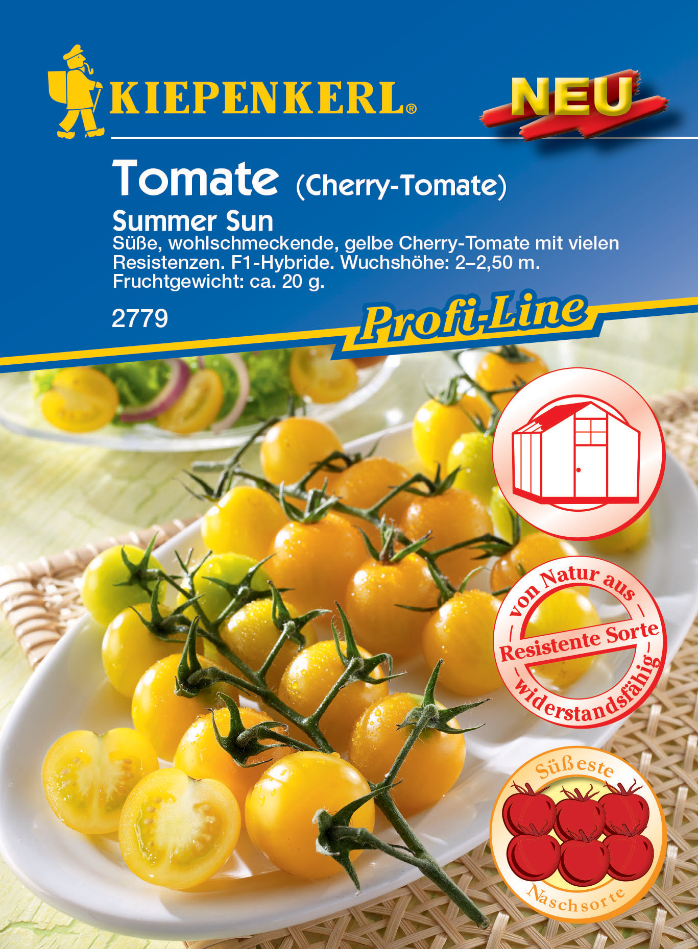 Cherry-Tomate Summer Sun, F1