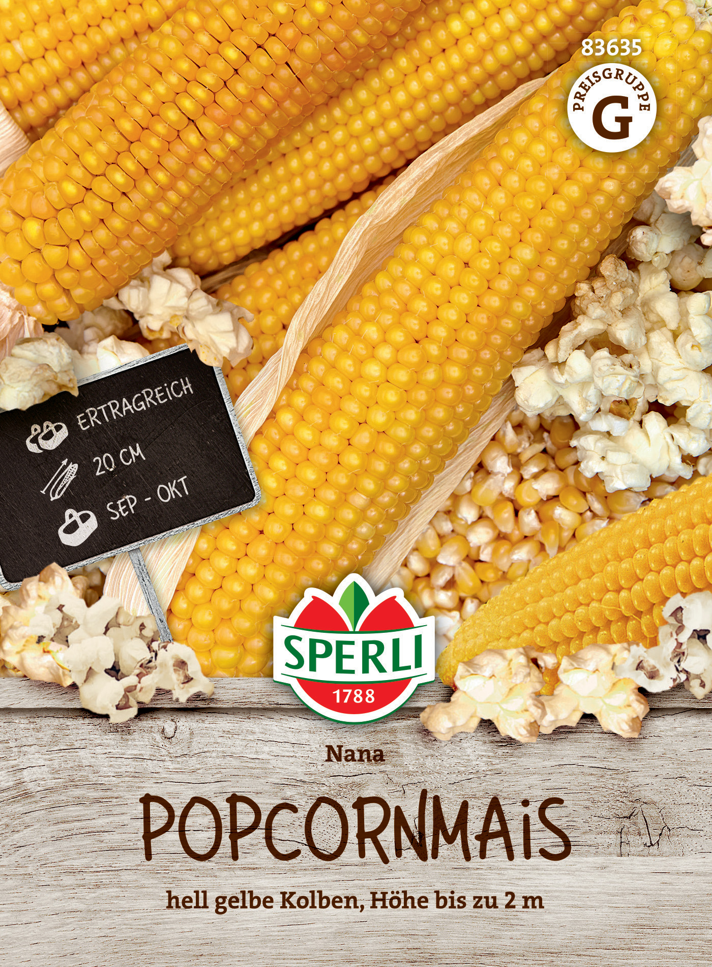 Popcornmais Nana, F1