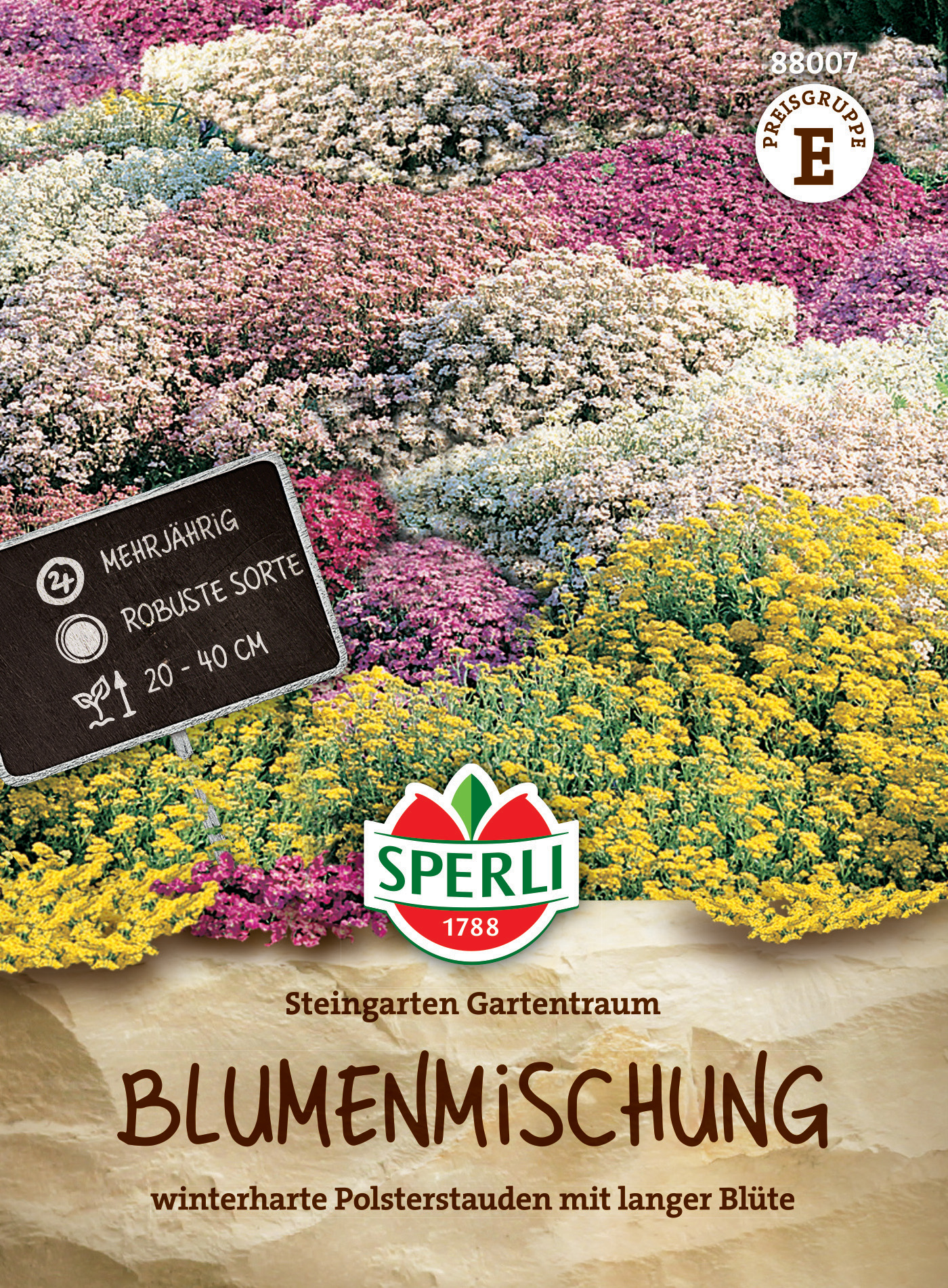 Blumenmischung Steingarten Gartentraum