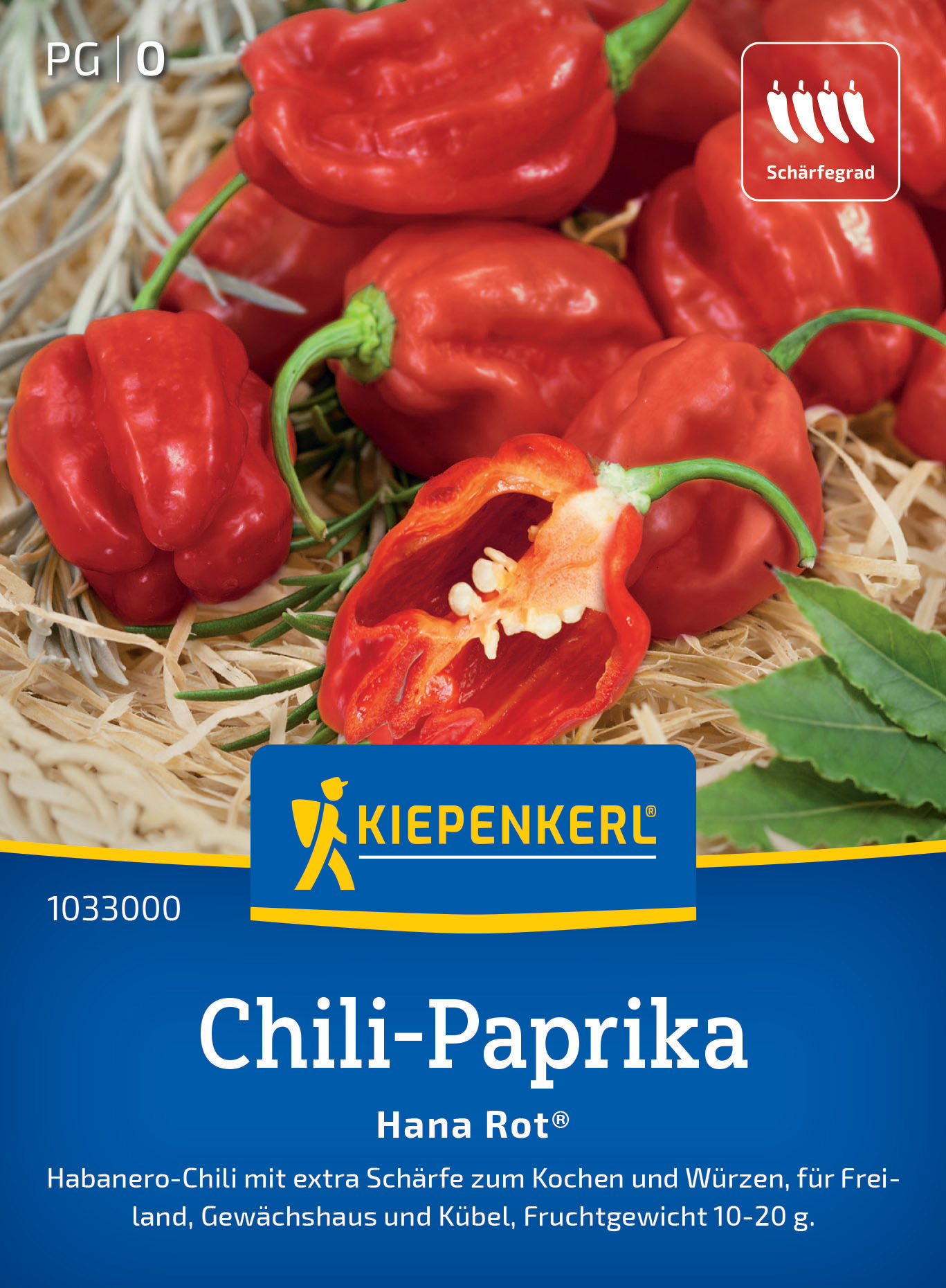 Chili-Paprika Hana Rot®, F1