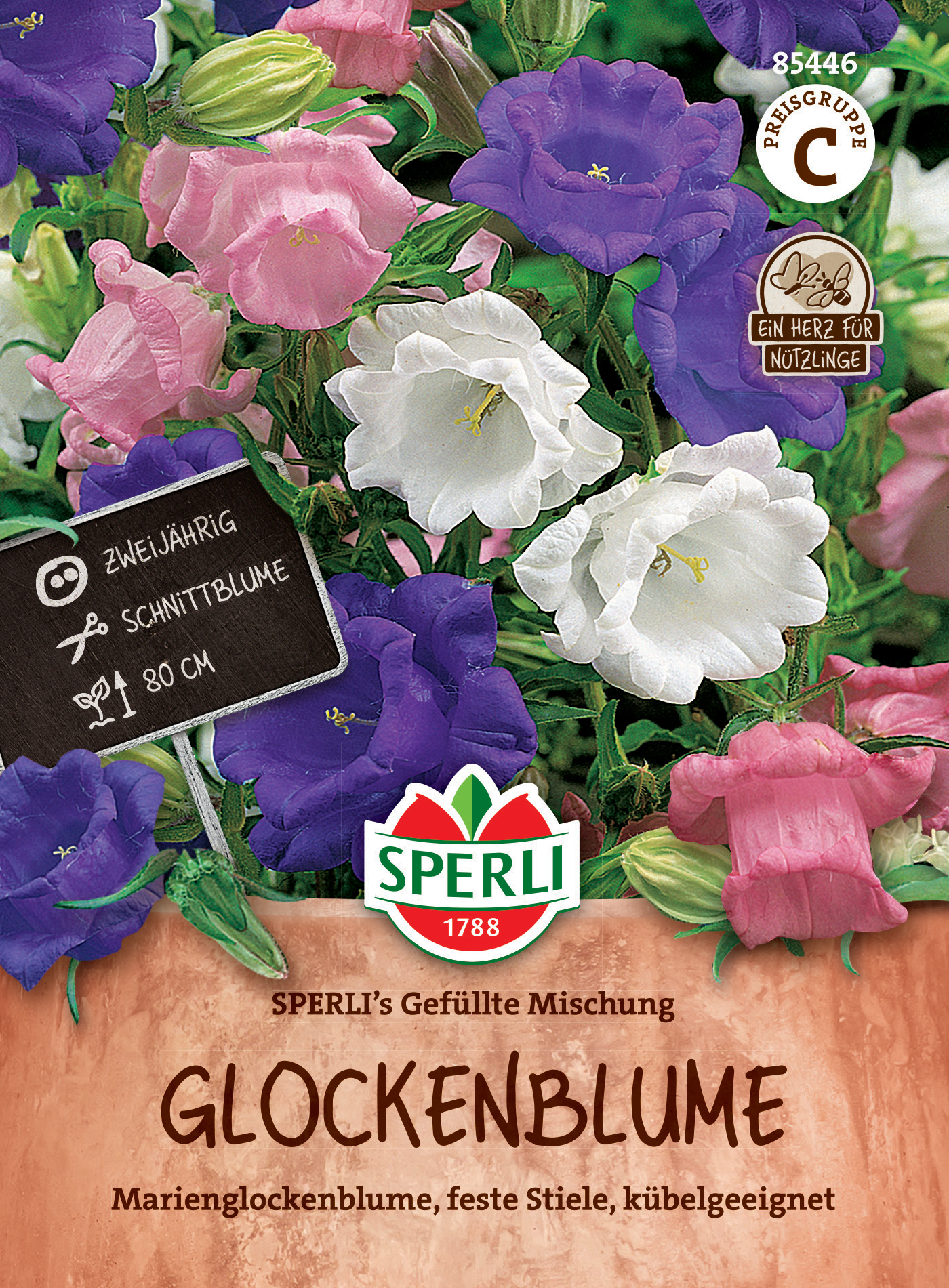 Glockenblume SPERLI's Gefüllte Mischung