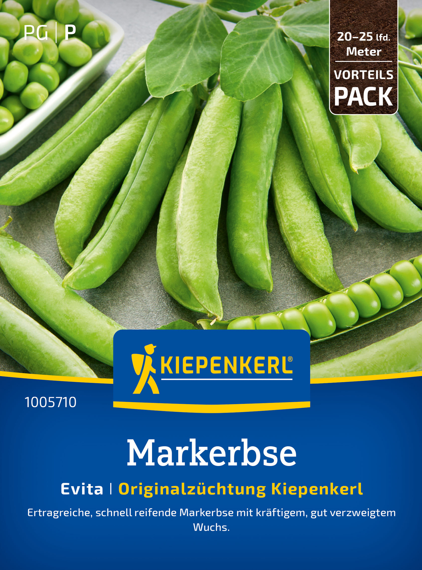 Markerbse Evita, Vorteilspackung