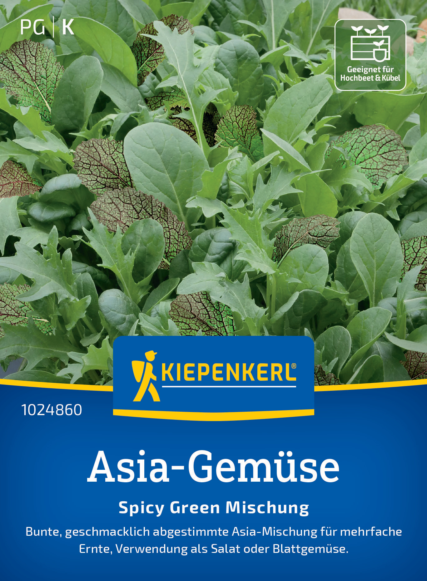 Asia-Gemüse Spicy Green Mischung