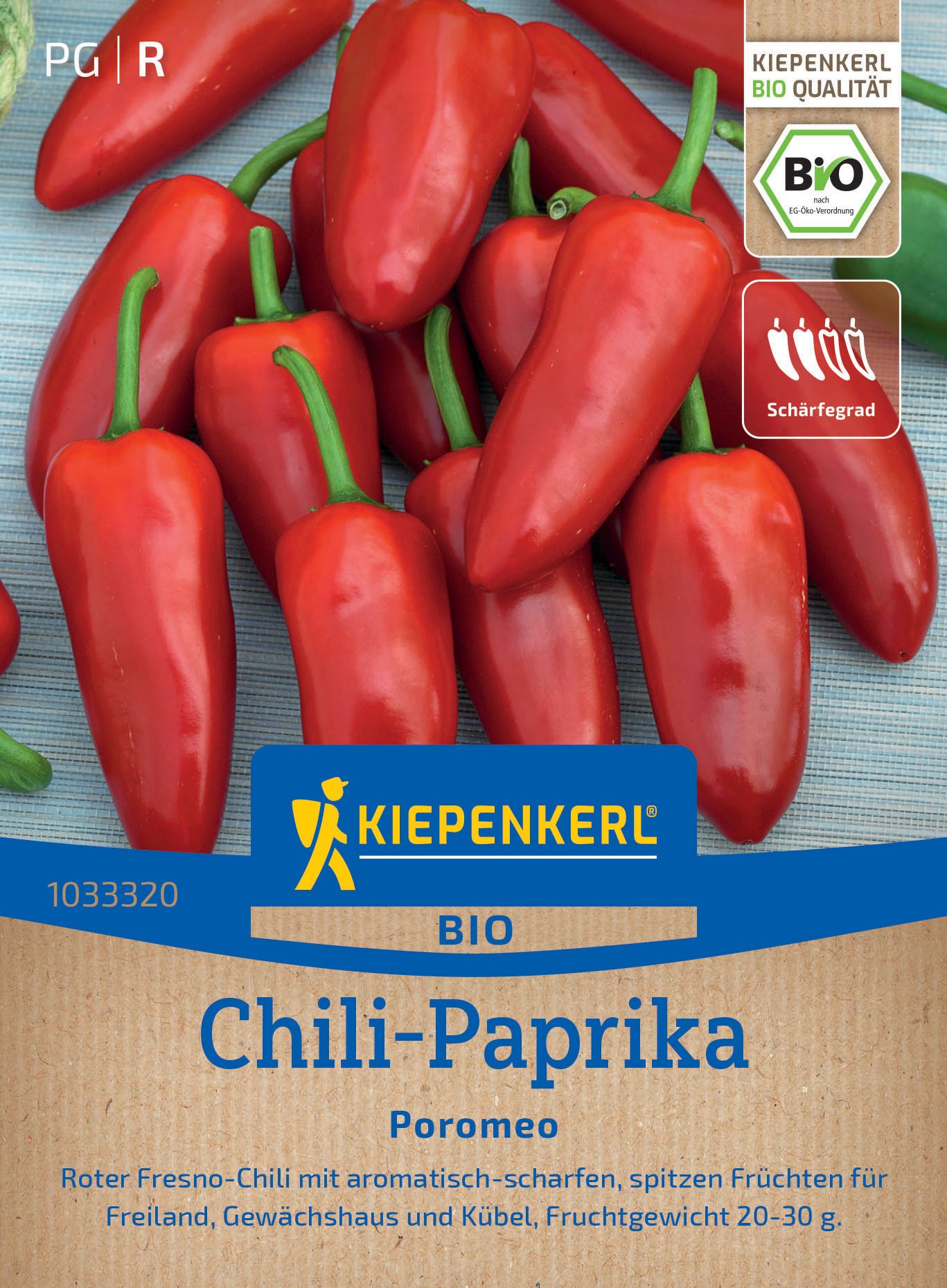 BIO Chili-Paprika Poromeo