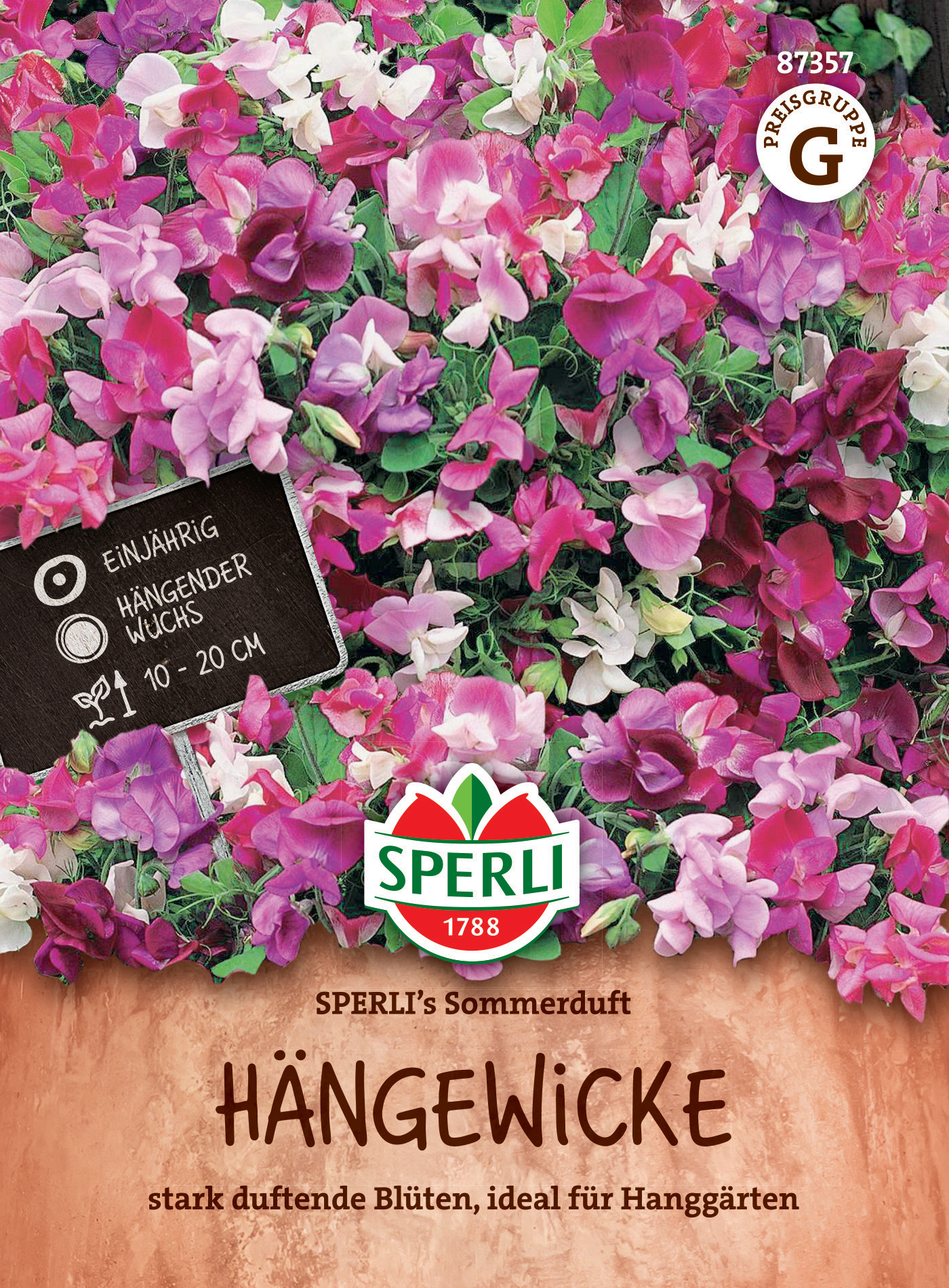 Hängewicke SPERLI's Sommerduft