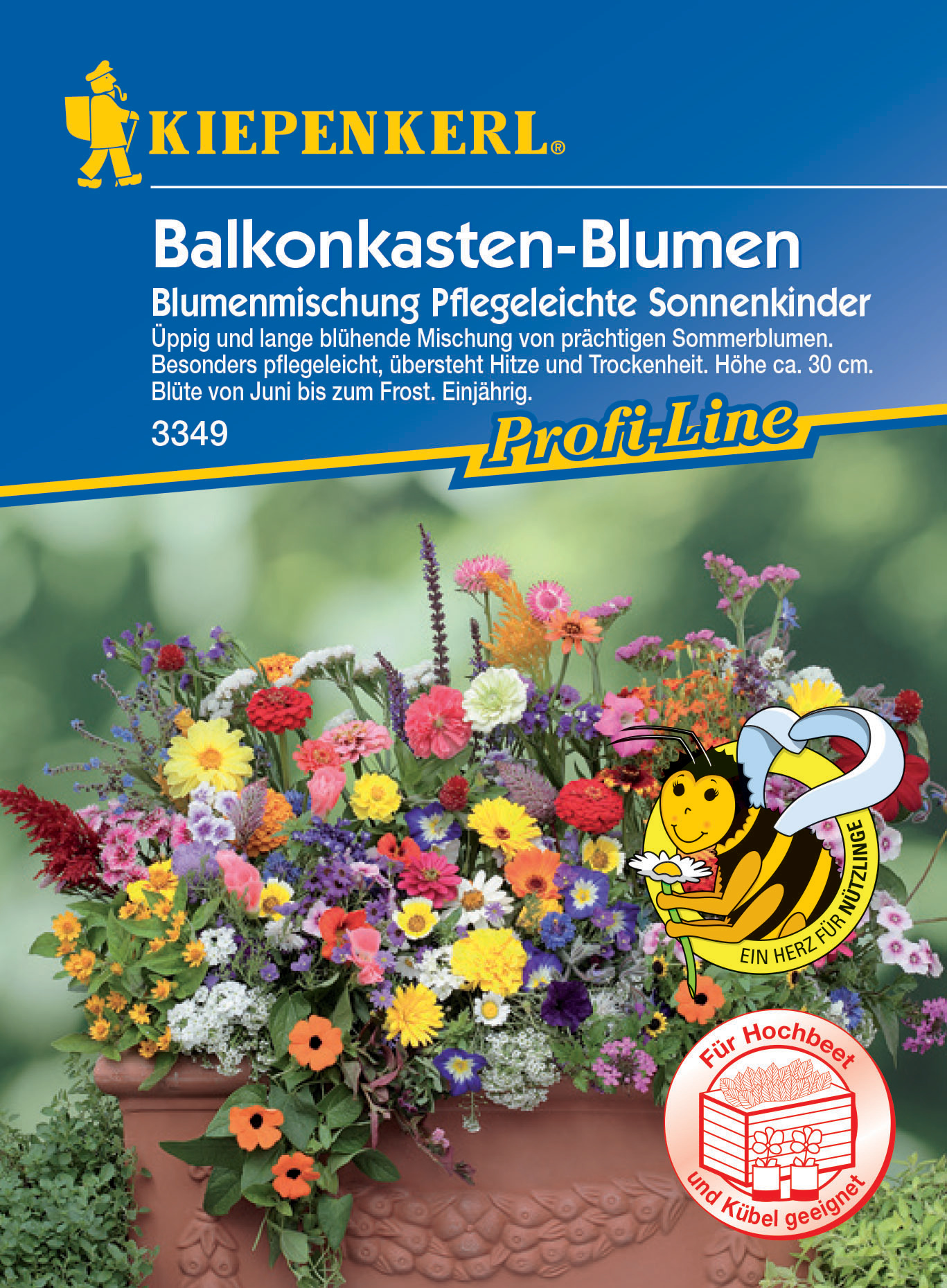 Blumenmischung Balkonkastenblume