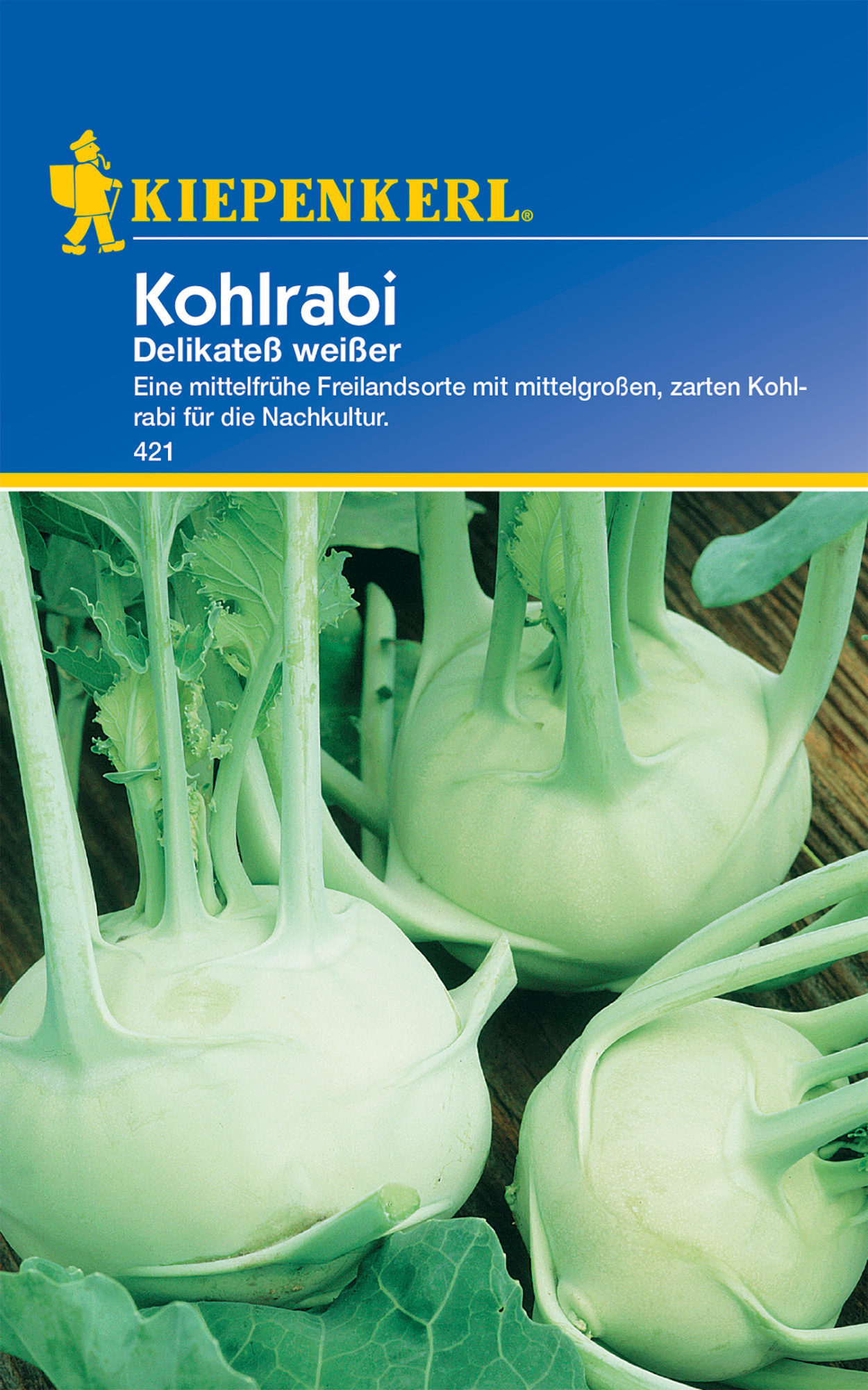 Kohlrabi Delikateß weißer