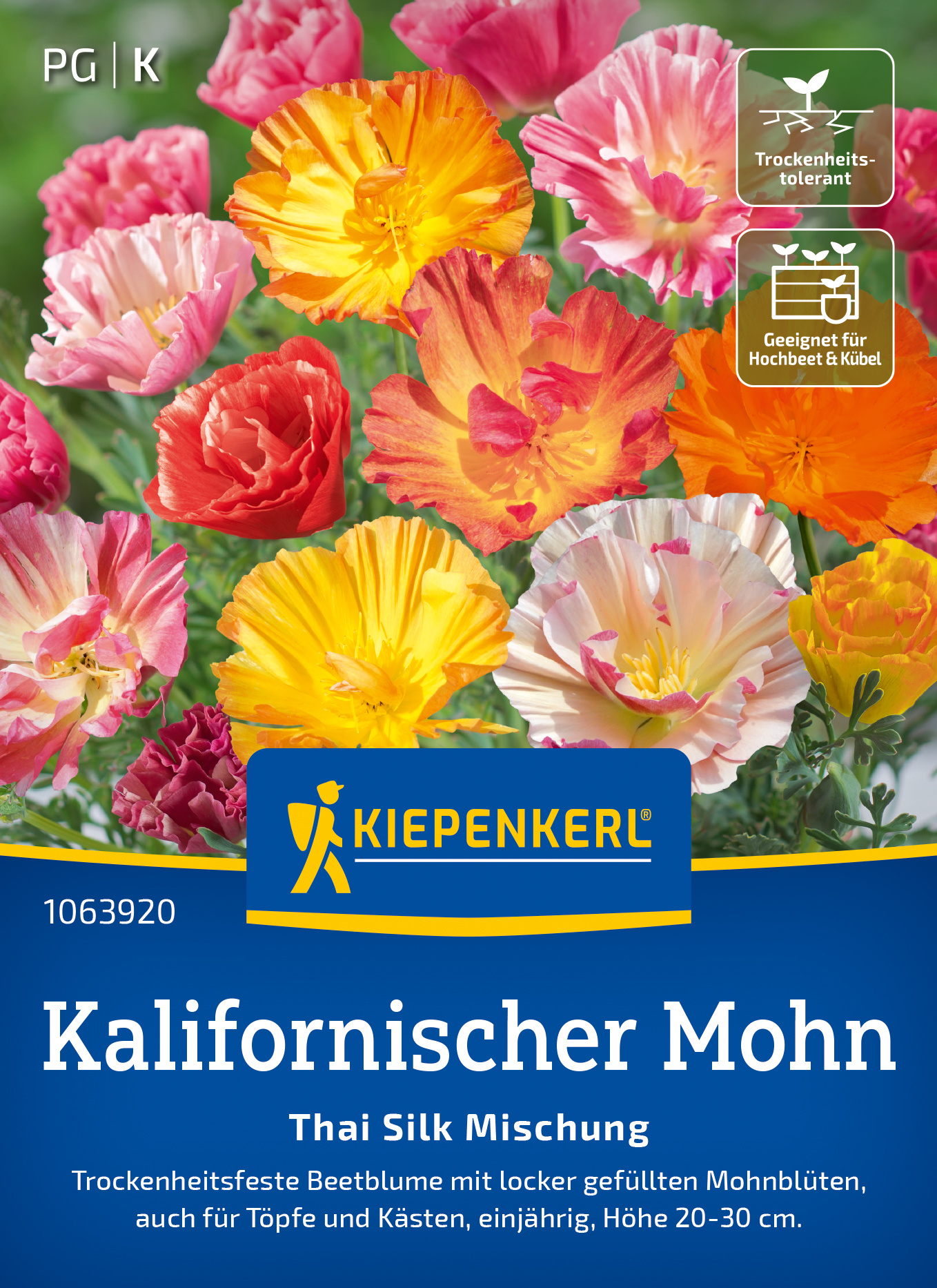 Kalifornischer Mohn Thai Silk Mischung