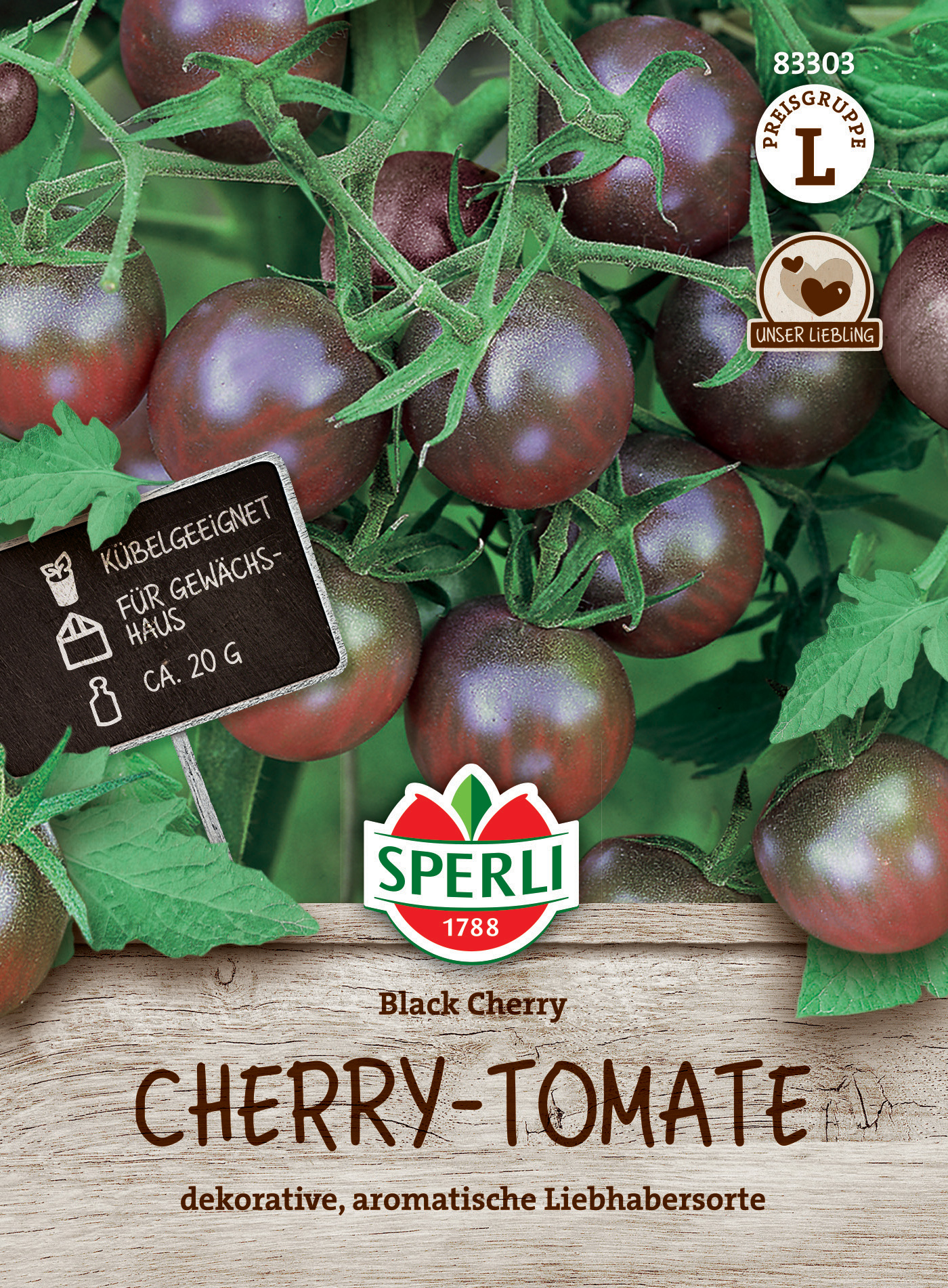 Cherry-Tomate Black Cherry