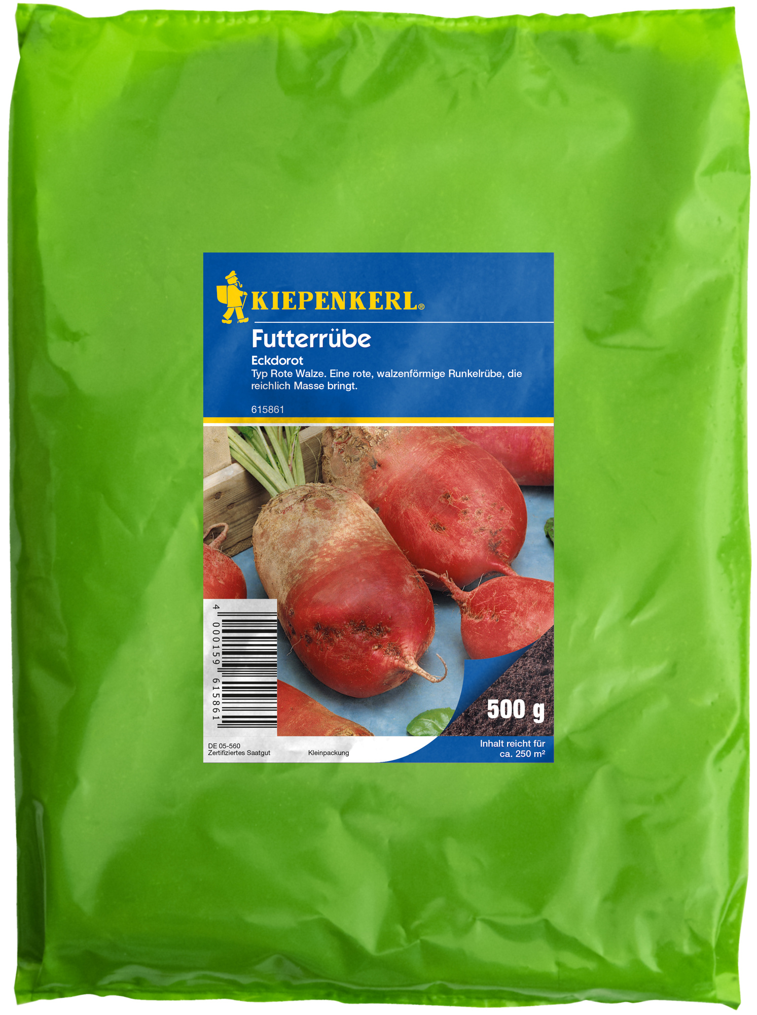 Futterrübe Eckdorot, 0,5 kg