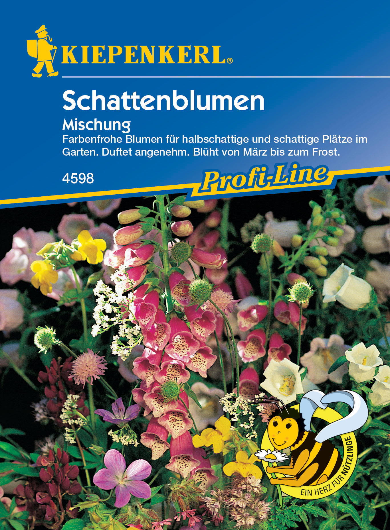 Blumenmischung Schattenblumen