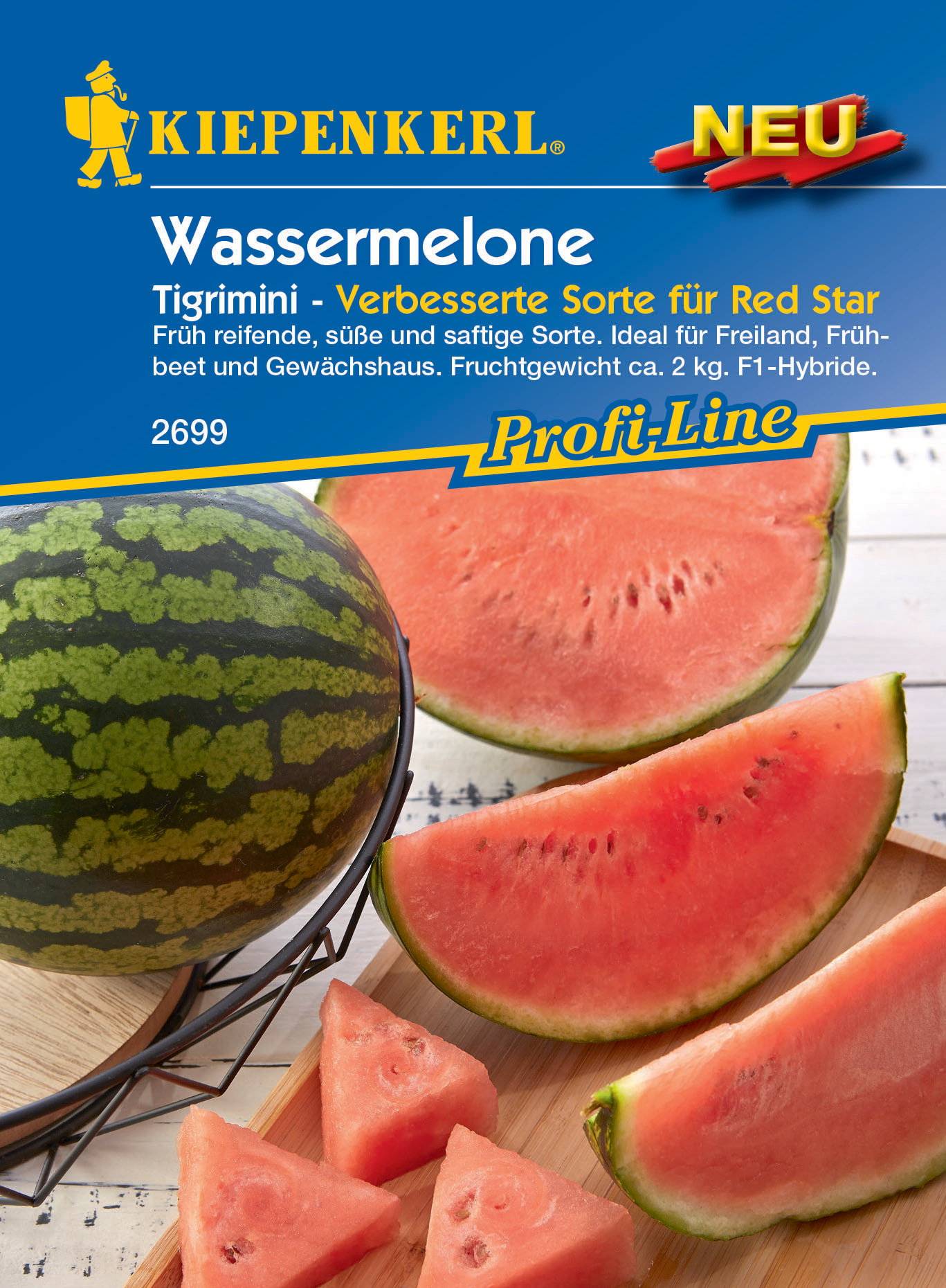 Wassermelone Tigrimini, F1