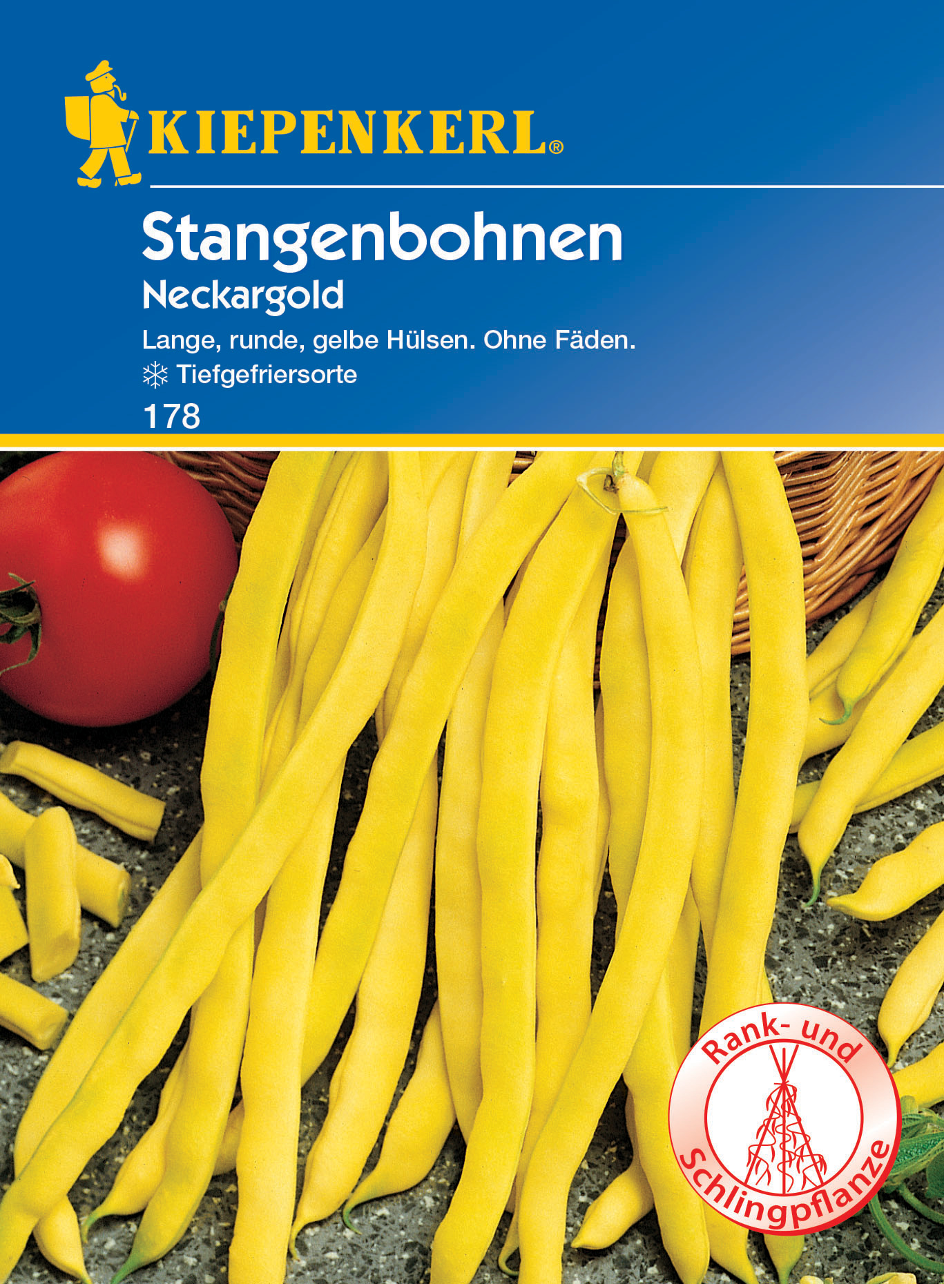 Stangenbohne Neckargold