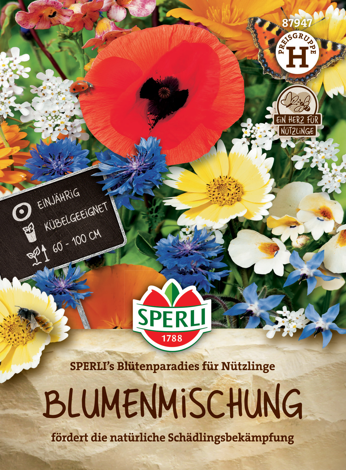 Blumenmischung SPERLI's Blütenparadies für Nützlinge