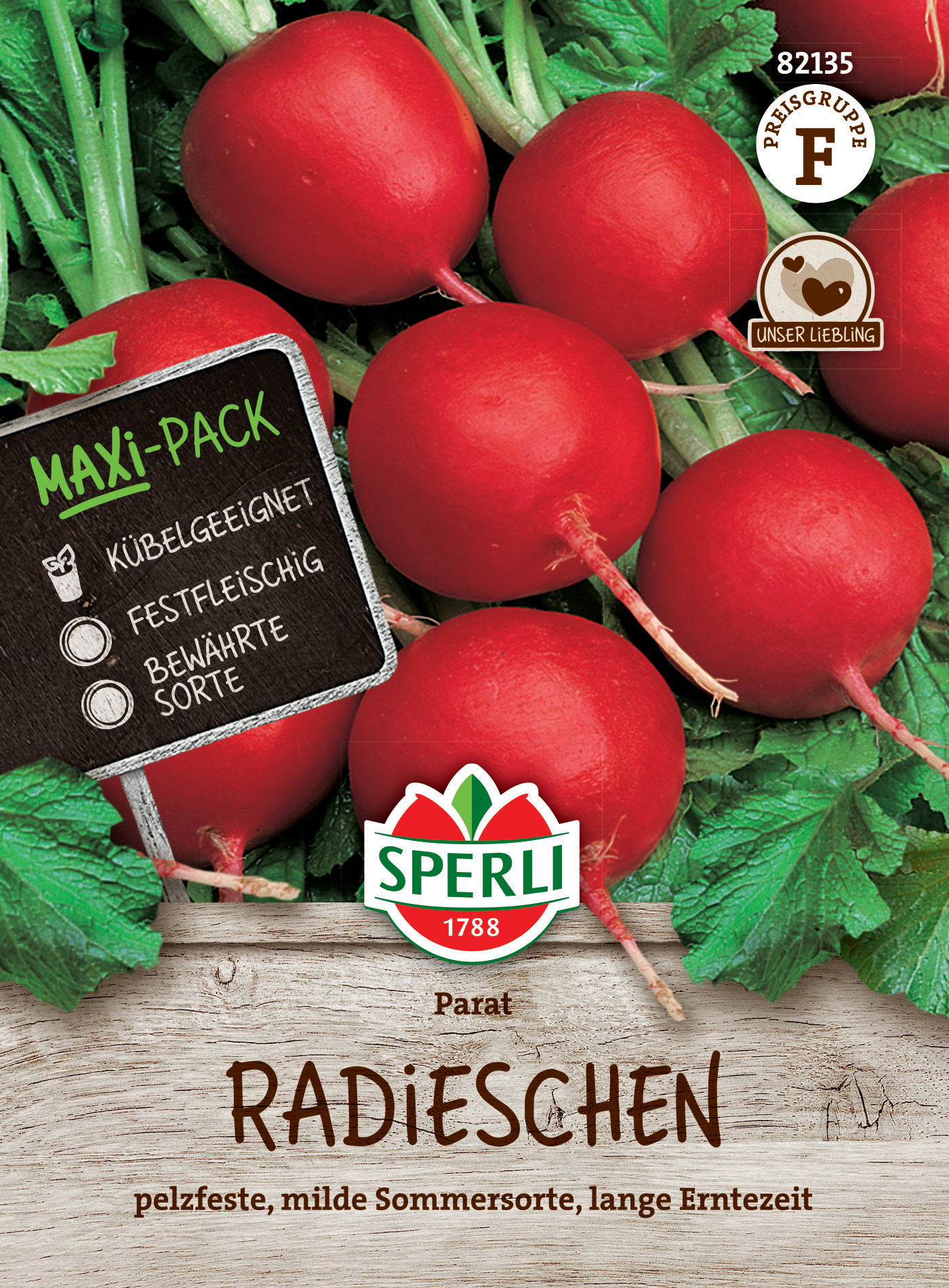 Radieschen Parat, MaxiPack 10g