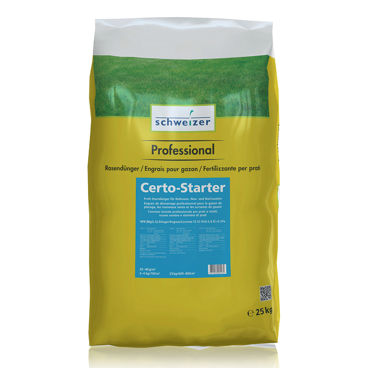 Certo-Starter NPK 12-12-10 + 4,4 MgO + 0,3 Fe, 25 kg