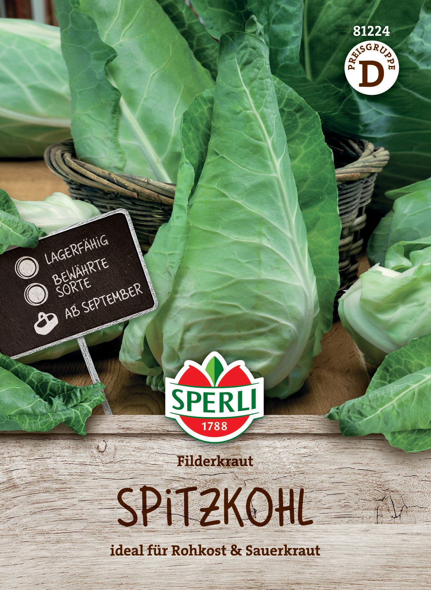 Spitzkohl Filderkraut