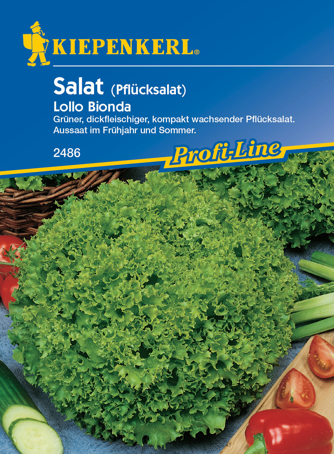 Pflücksalat Lollo Bionda