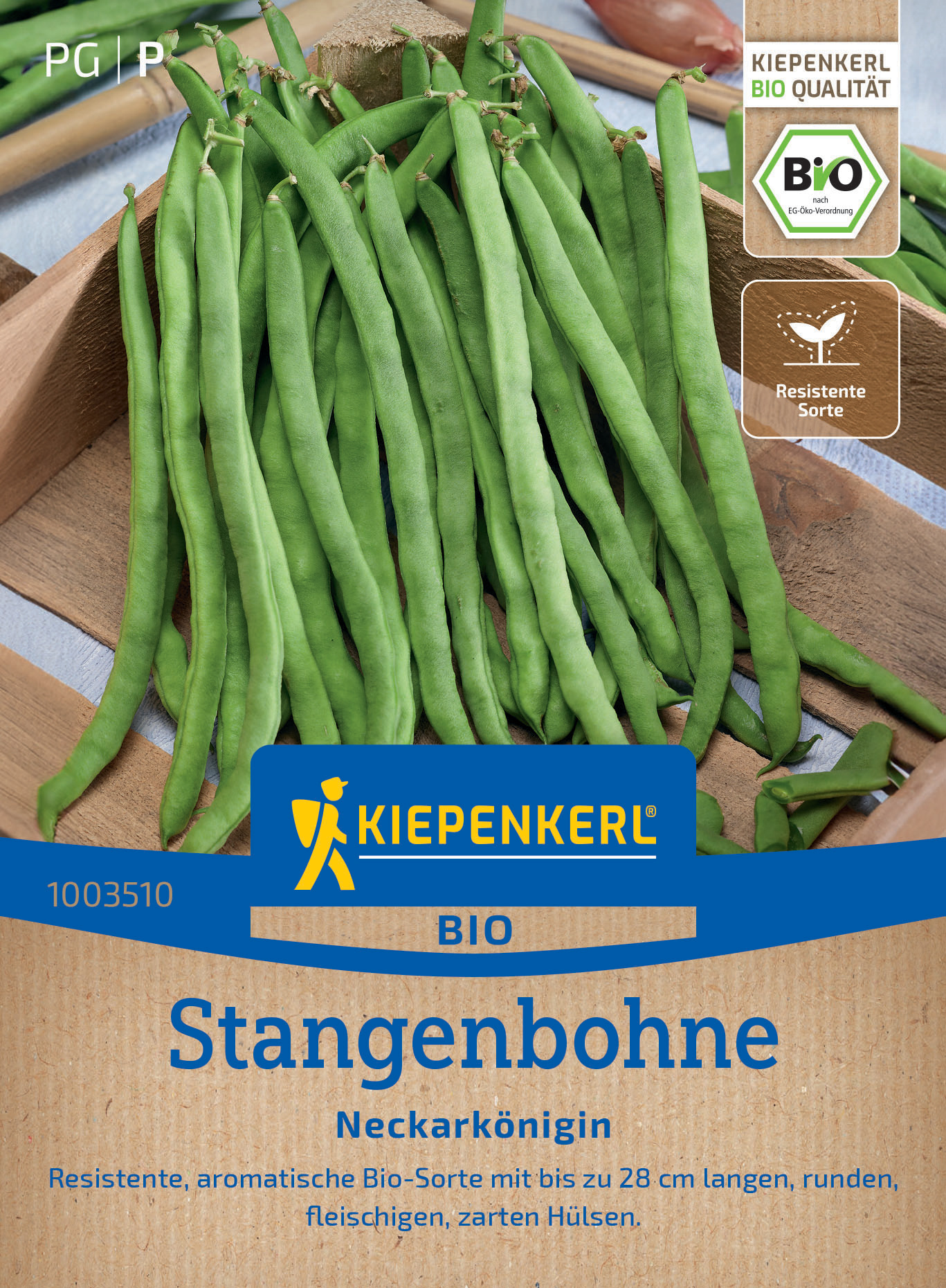 BIO Stangenbohne Neckarkönigin