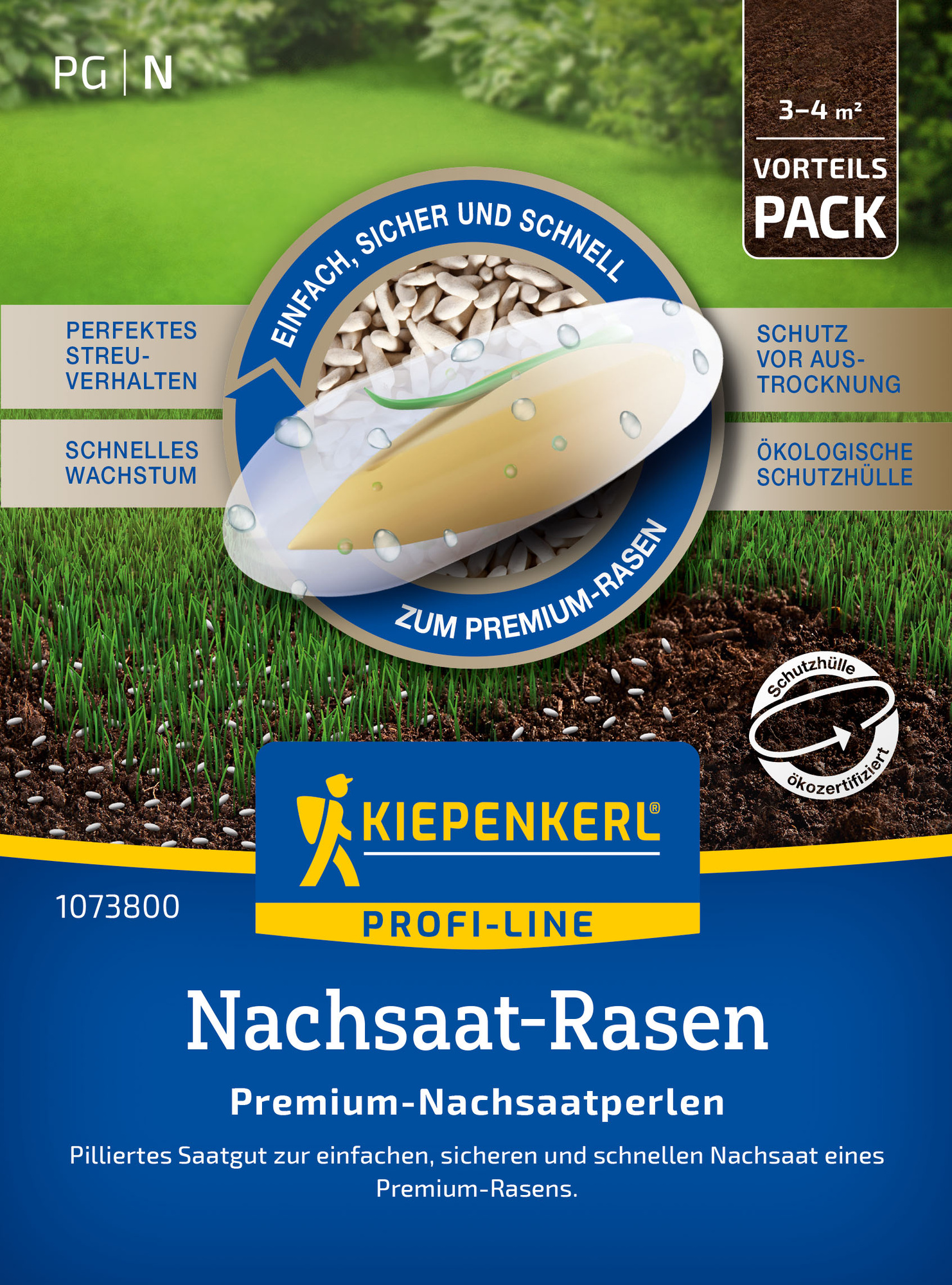 Nachsaat-Rasen Premium-Nachsaatperlen