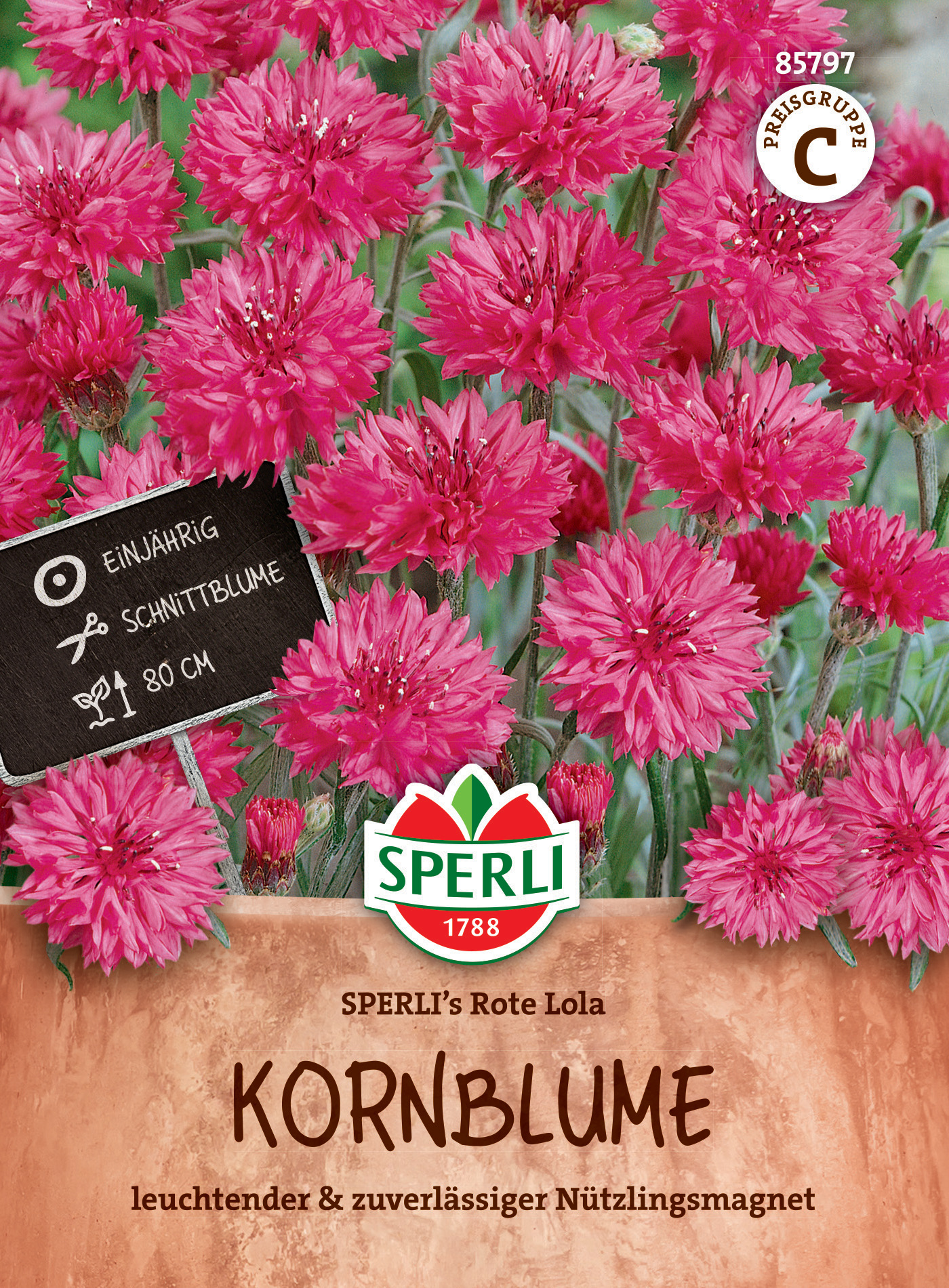 Kornblume SPERLI's Rote Lola