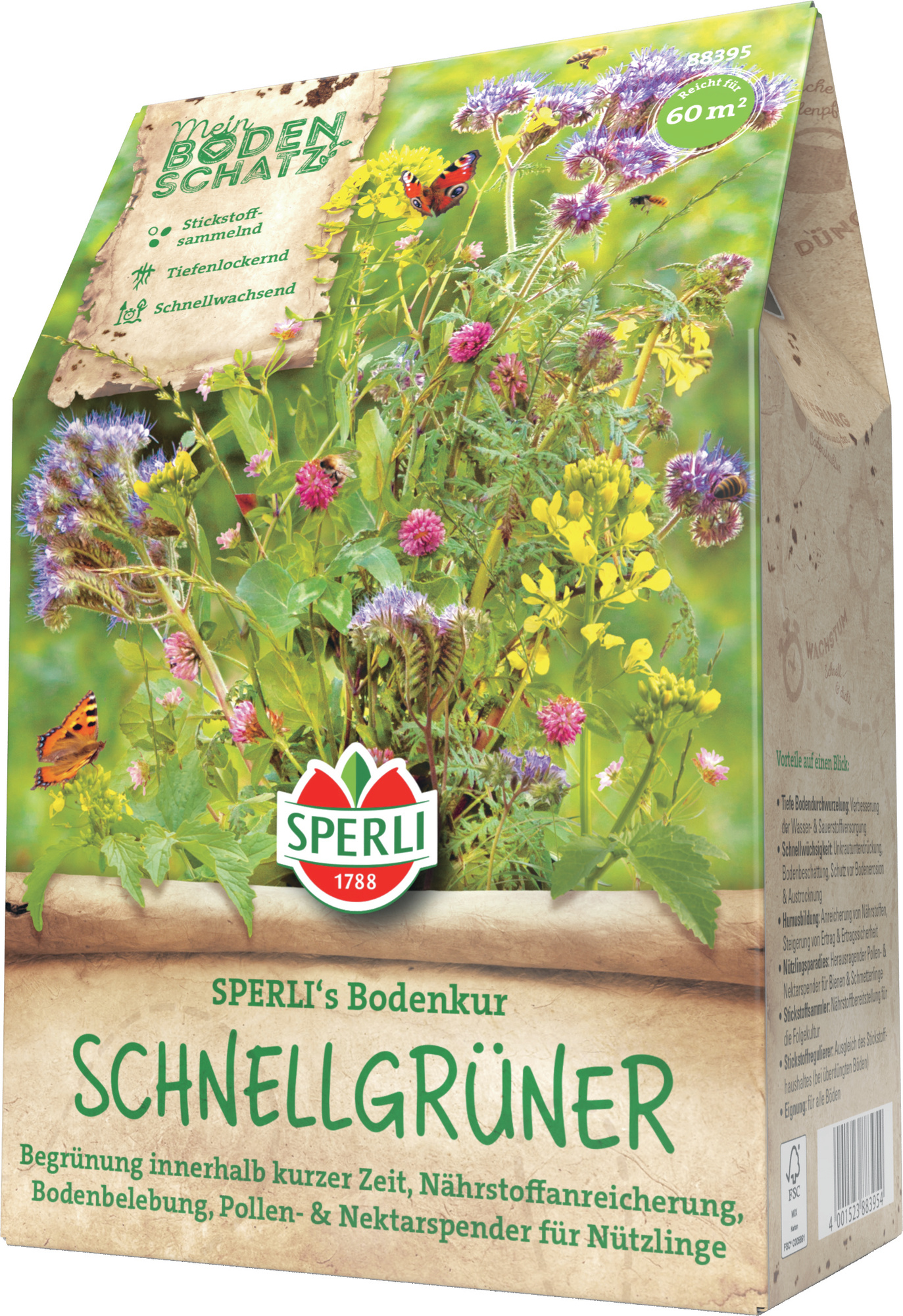 SPERLI's Bodenkur Schnellgrüner, 0,25 kg