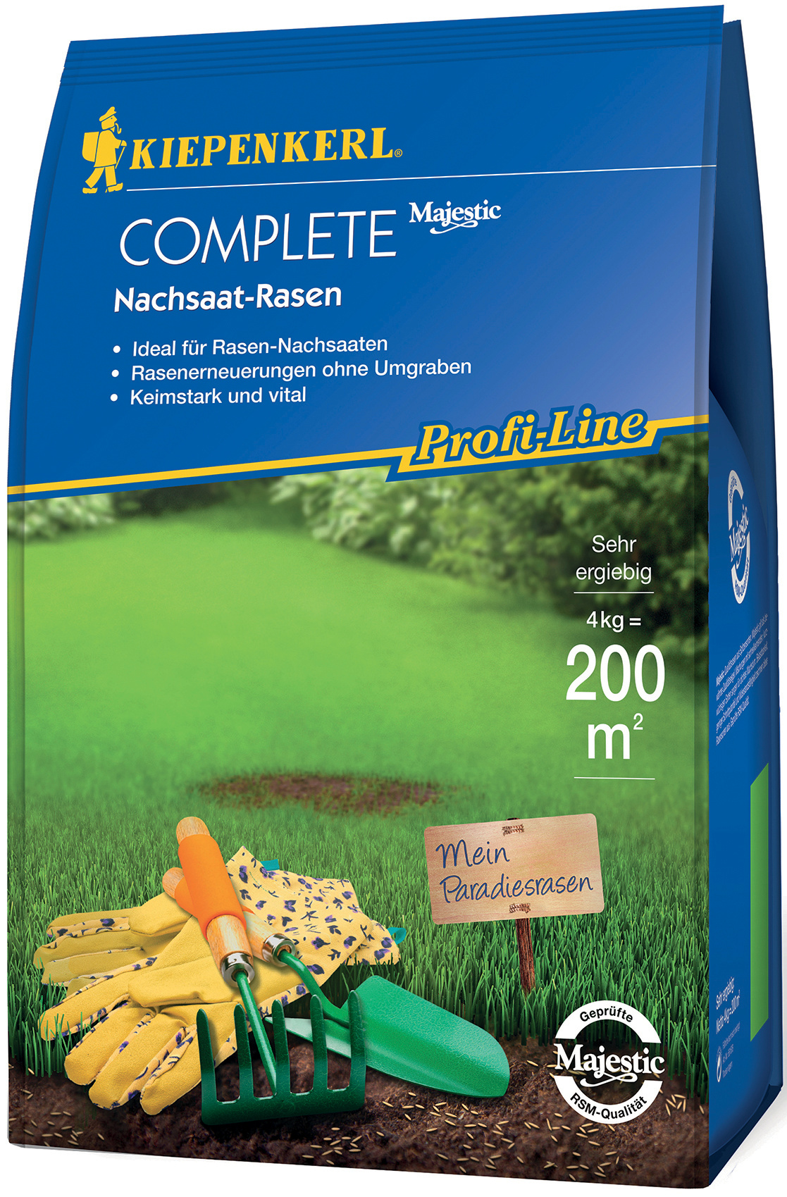 Profi-Line Complete Nachsaat-Rasen, 4 kg