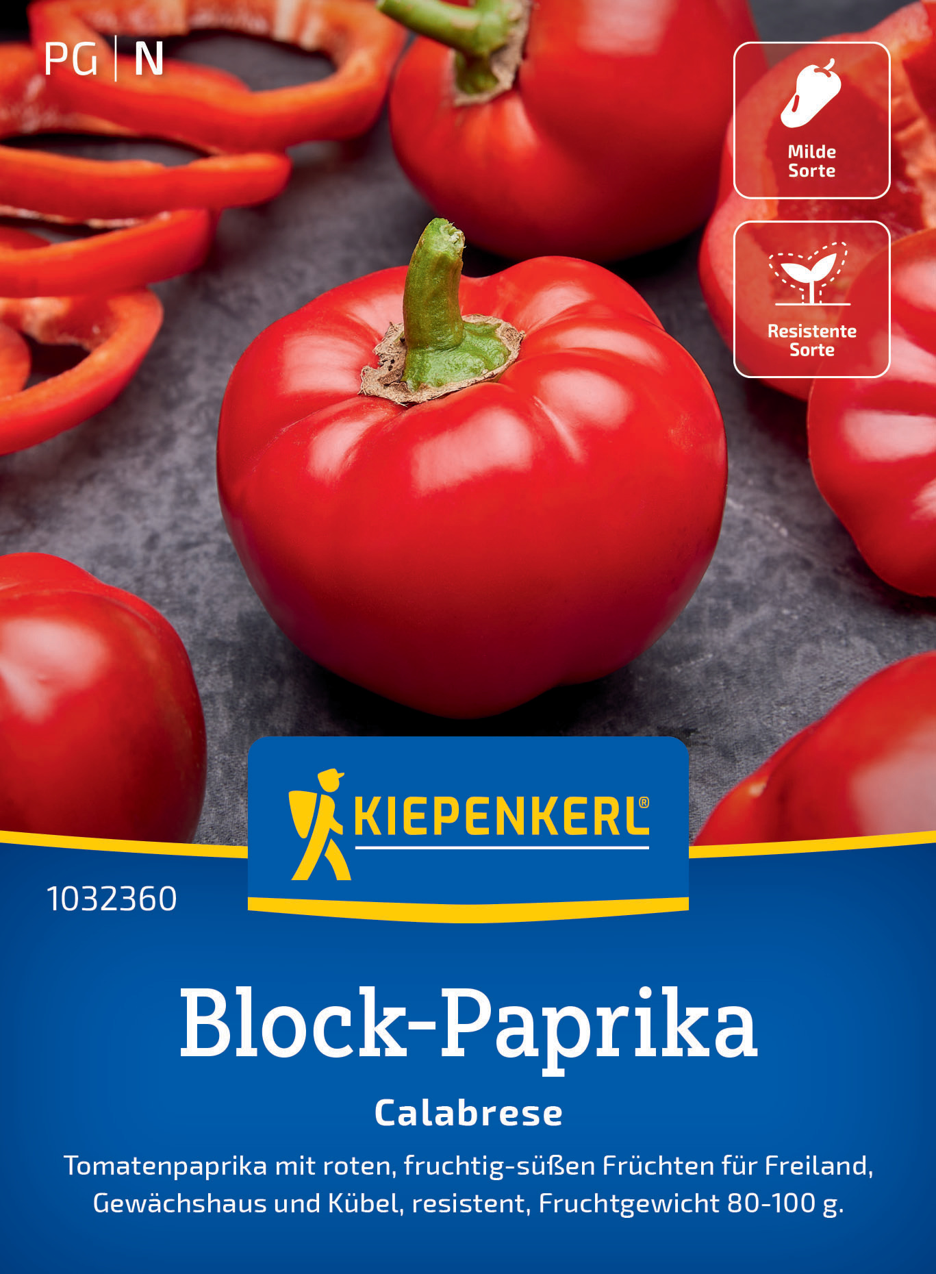 Block-Paprika Calabrese, F1