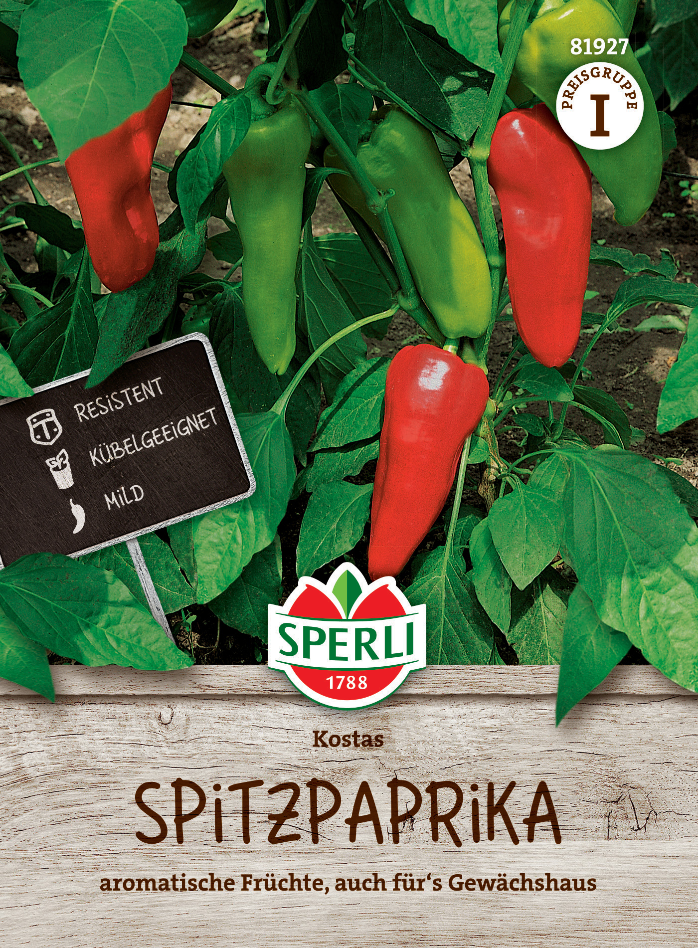 Spitzpaprika Kostas, F1