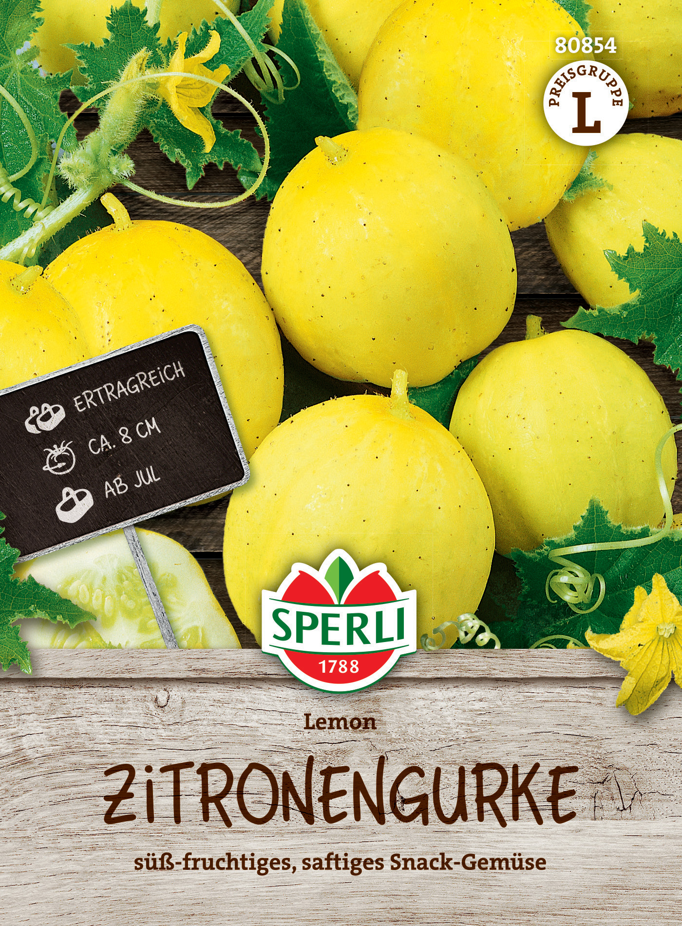 Zitronengurke Lemon