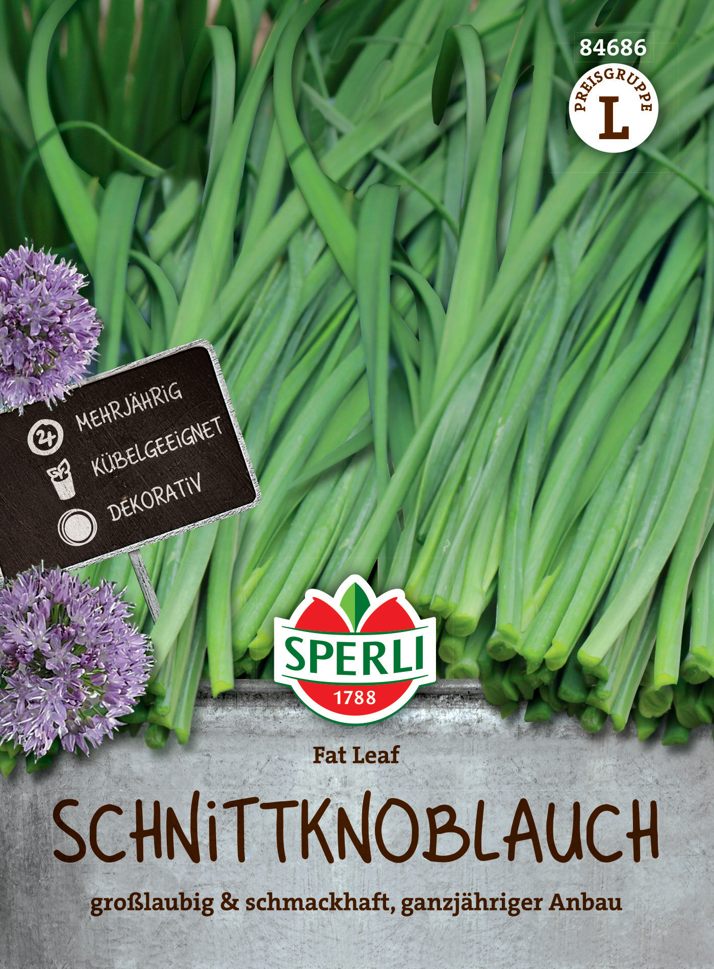 Schnittknoblauch Fat Leaf