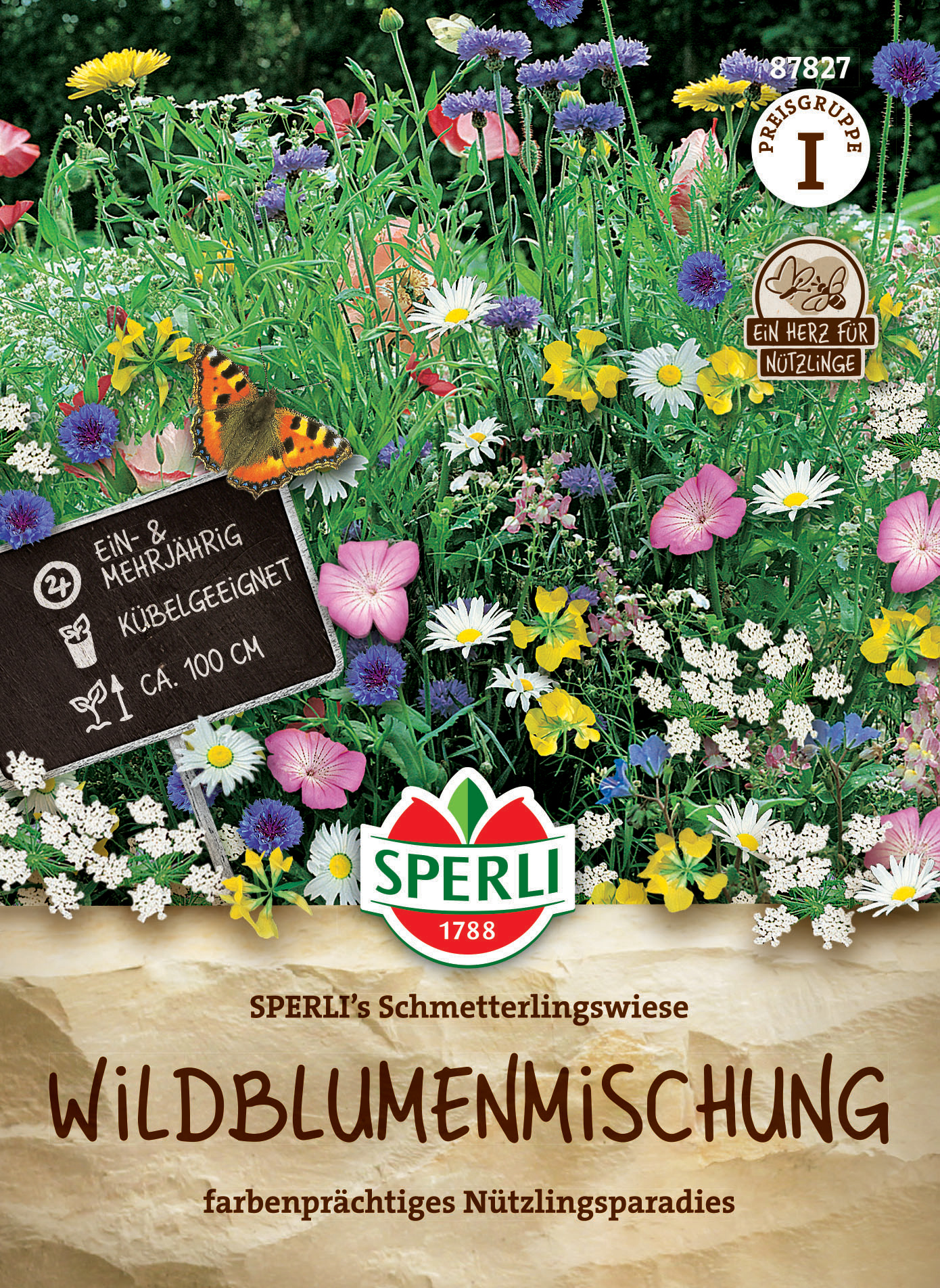 Wildblumenmischung SPERLI's Schmetterlingswiese