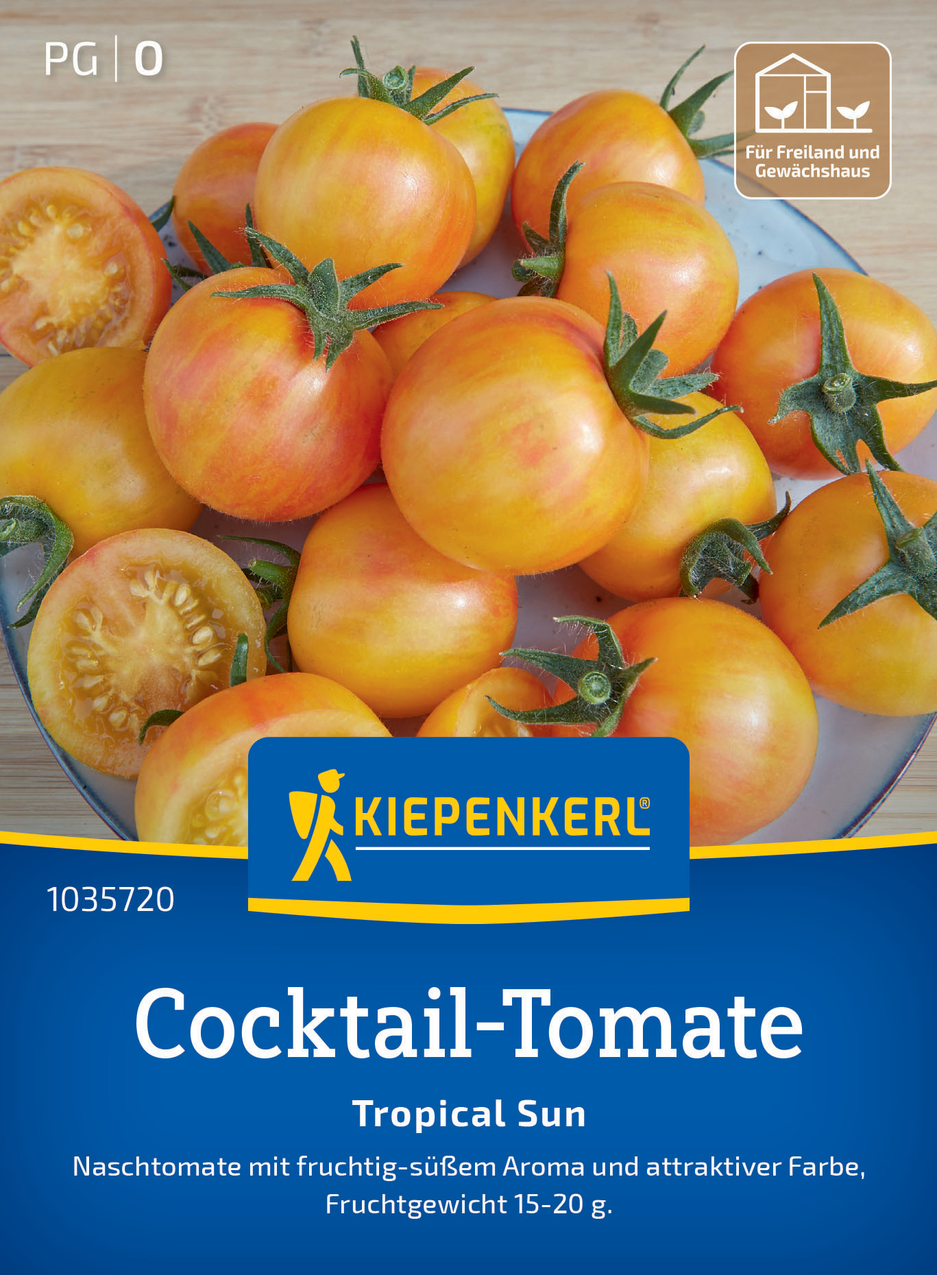 Cocktail-Tomate Tropical Sun, F1