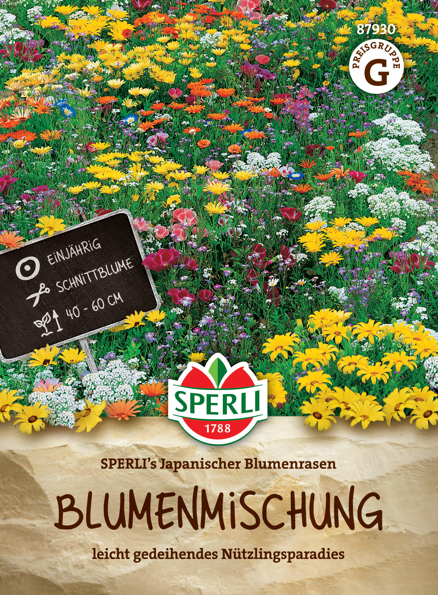 Blumenmischung SPERLI's Japanischer Blumenrasen