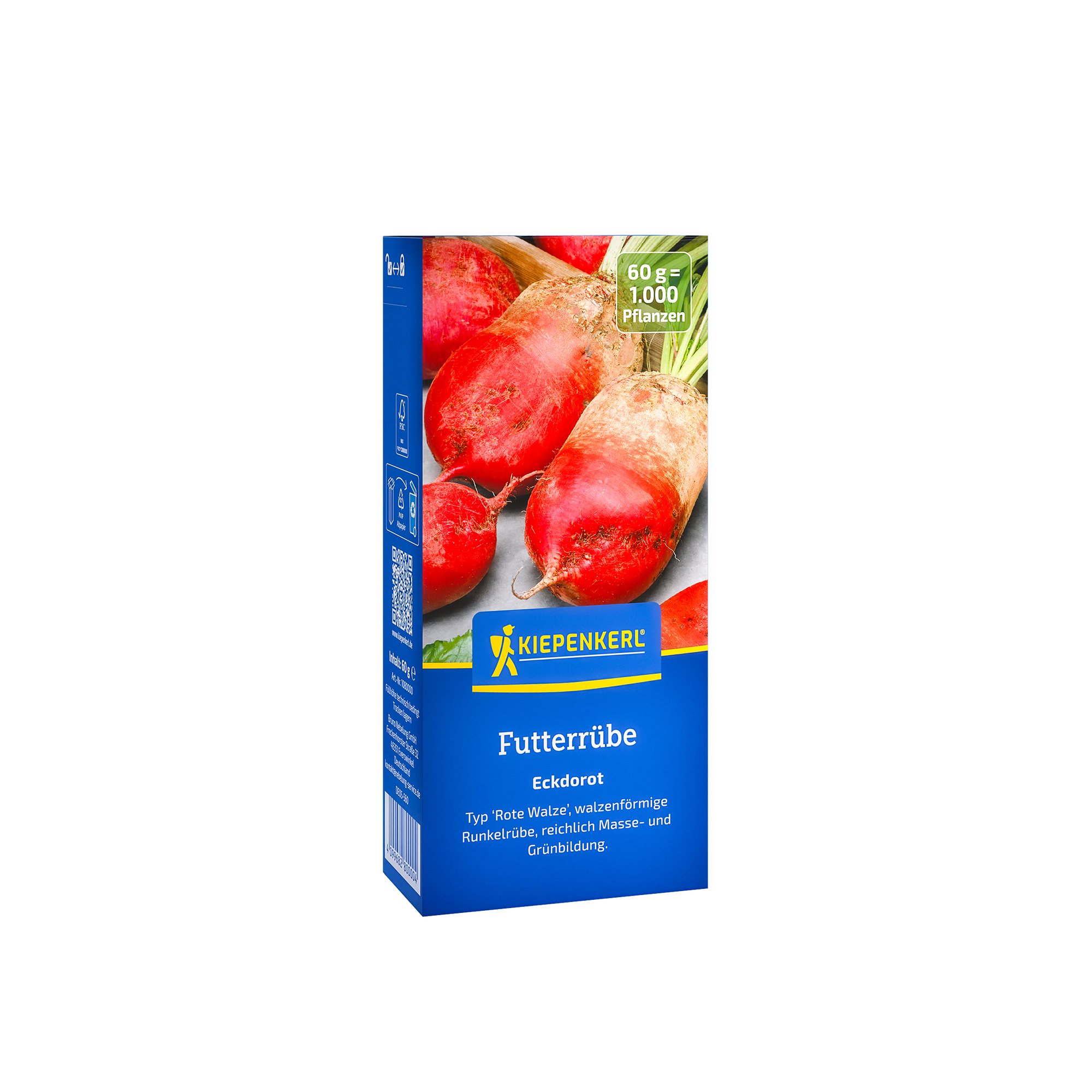 Futterrübe Eckdorot, 60 g