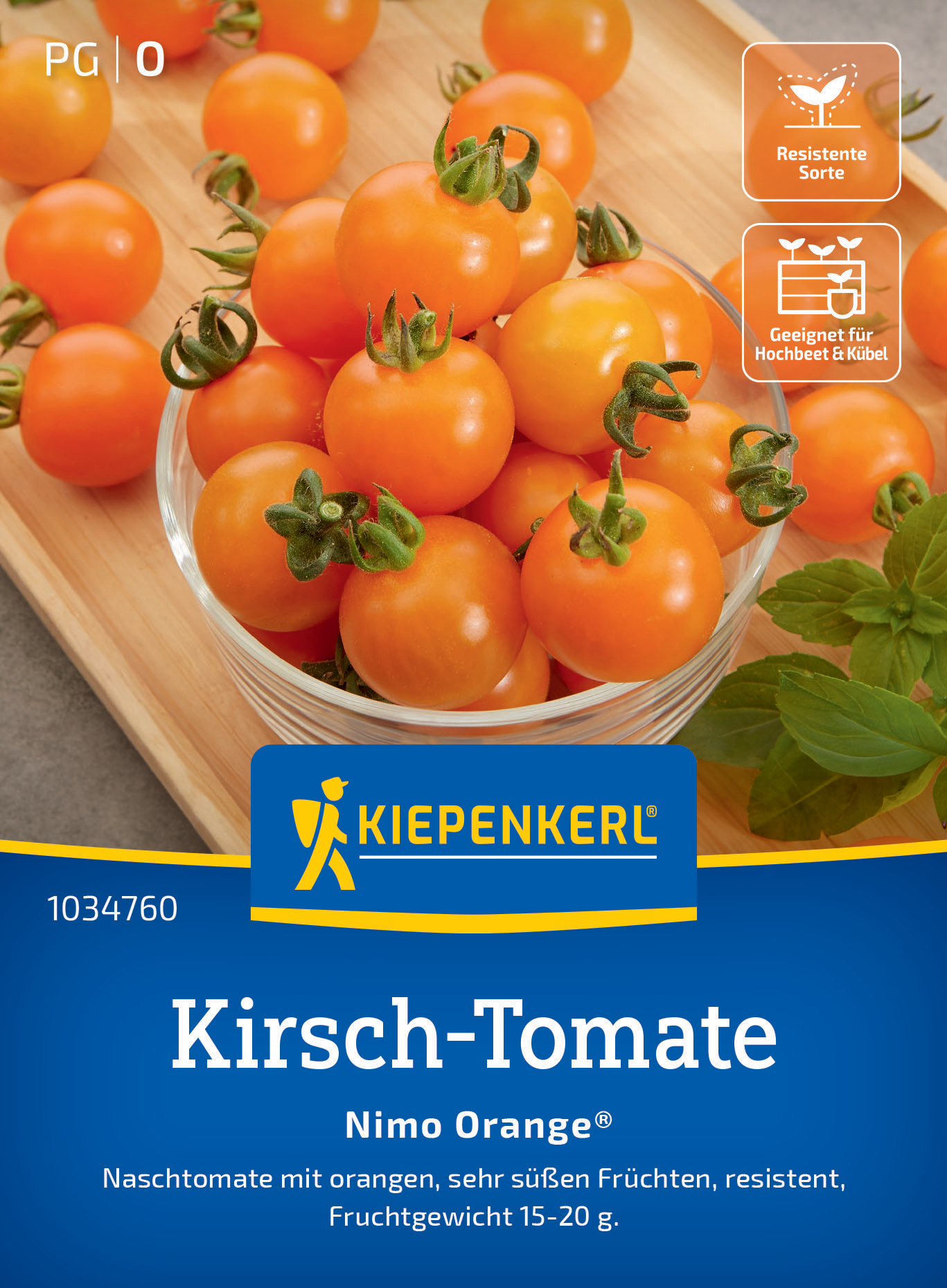 Kirsch-Tomate Nimo Orange®, F1