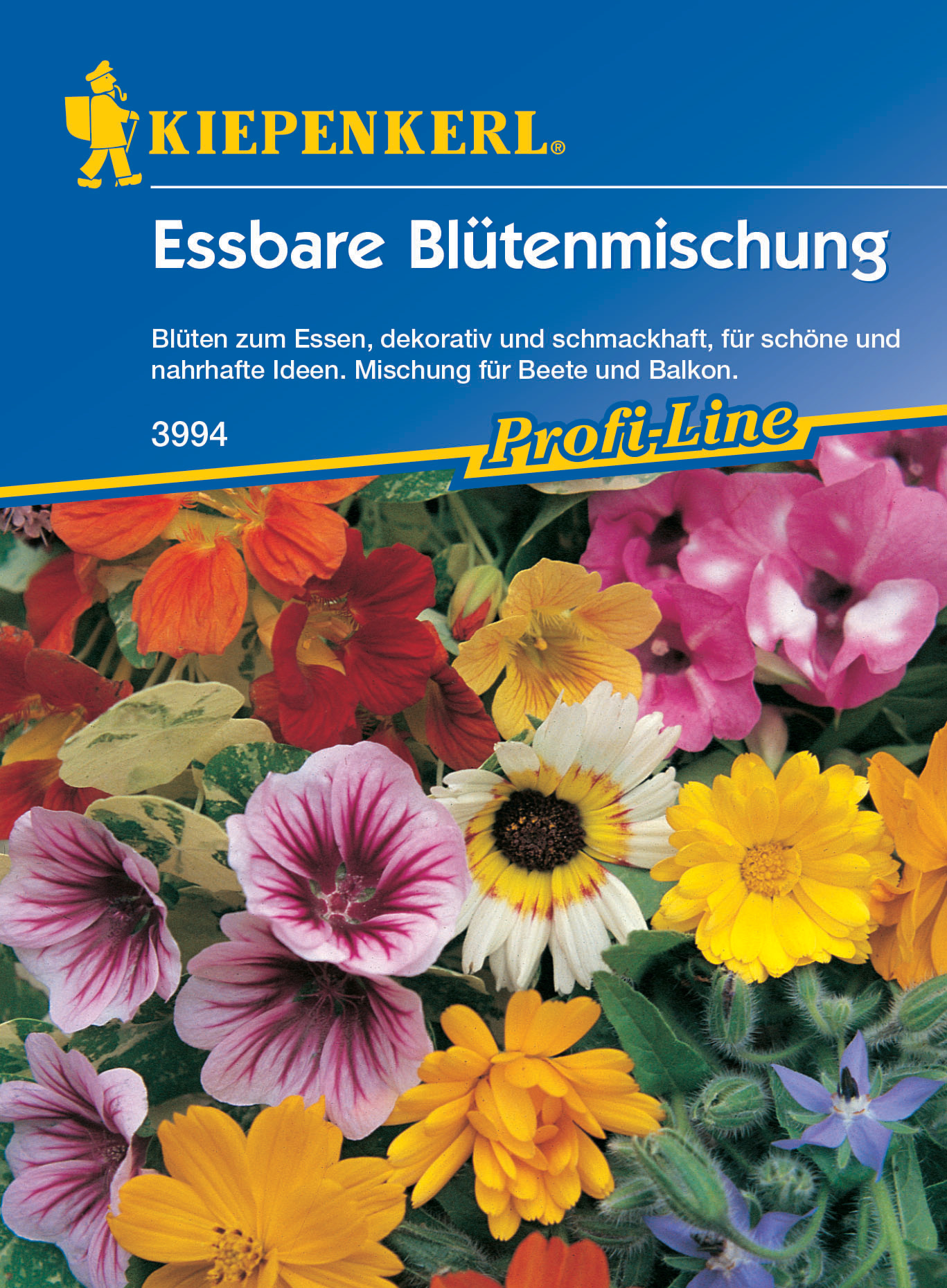 Blumenmischung Essbare Blütenmischung