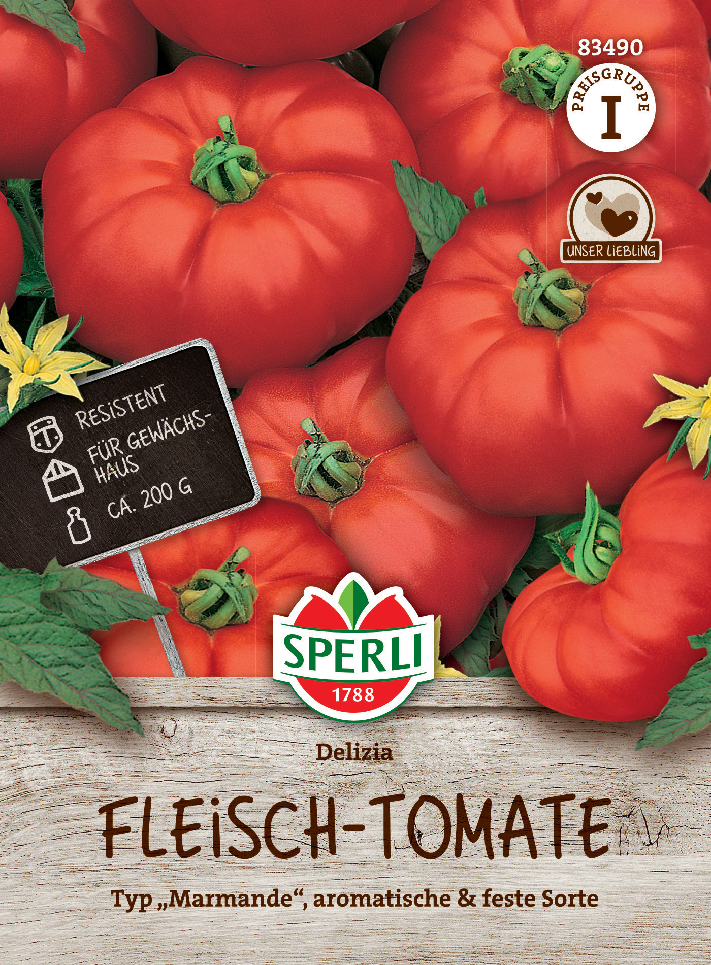 Fleisch-Tomate Delizia, F1