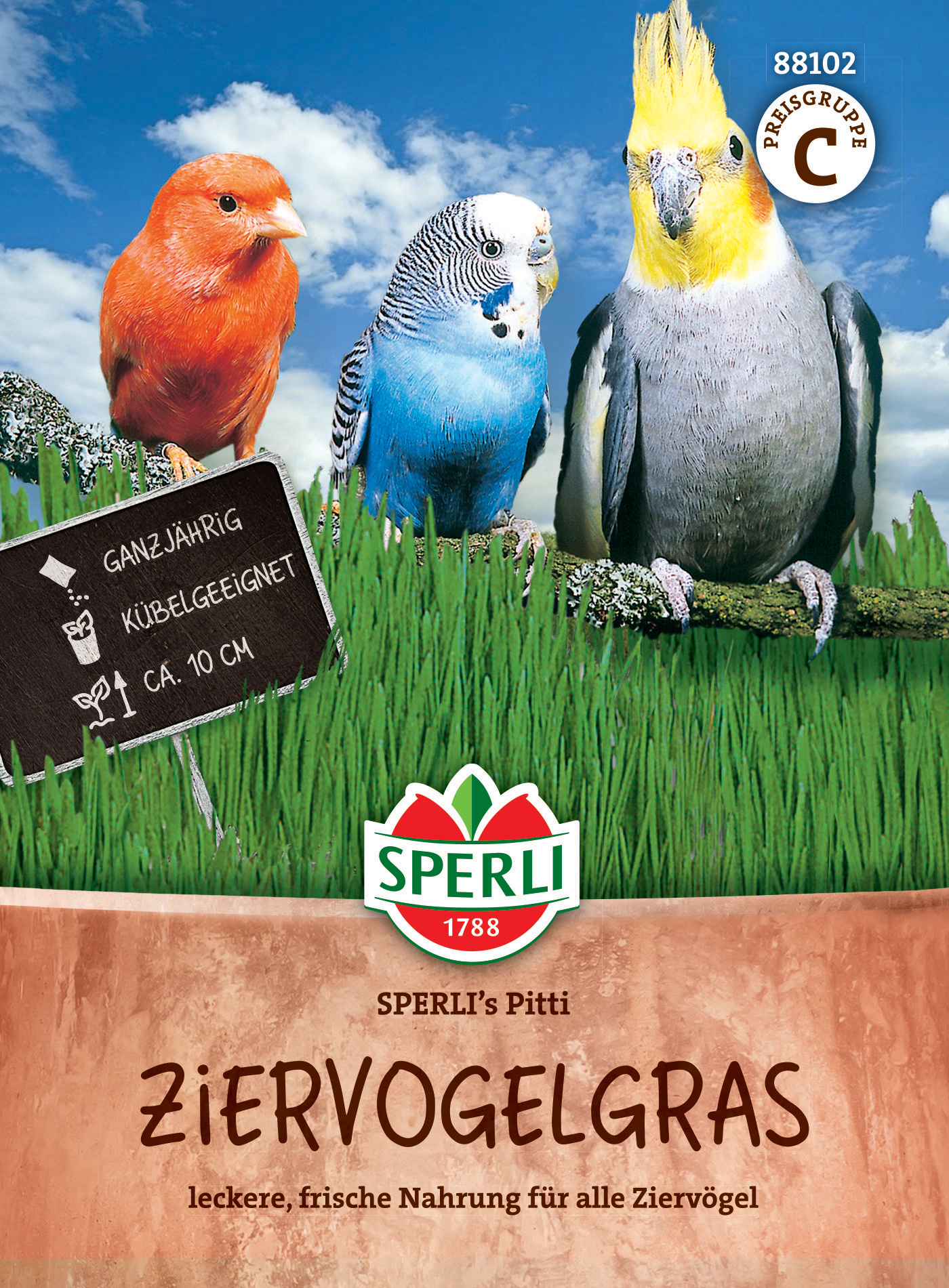 Ziervogelgras SPERLI's Pitti