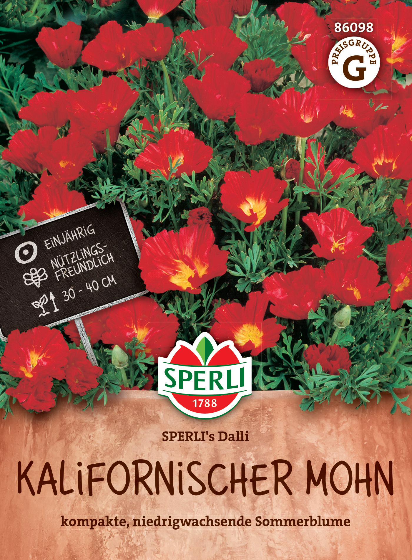 Kalifornischer Mohn SPERLI's Dalli