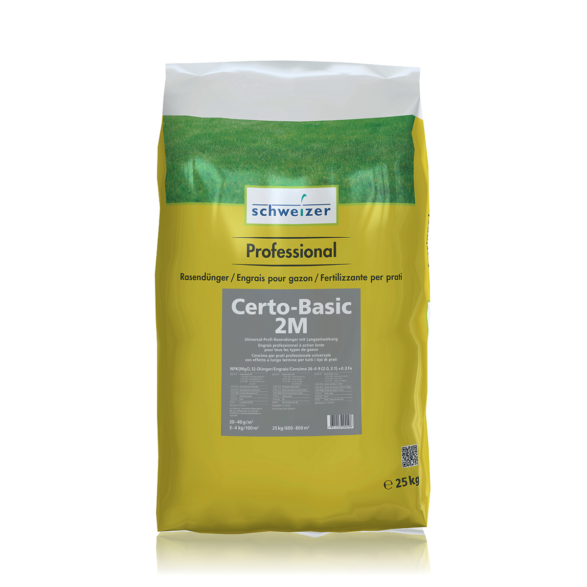 Certo-Basic 2M NPK 25-5-9 + 2 MgO + 0,3 Fe, 25 kg