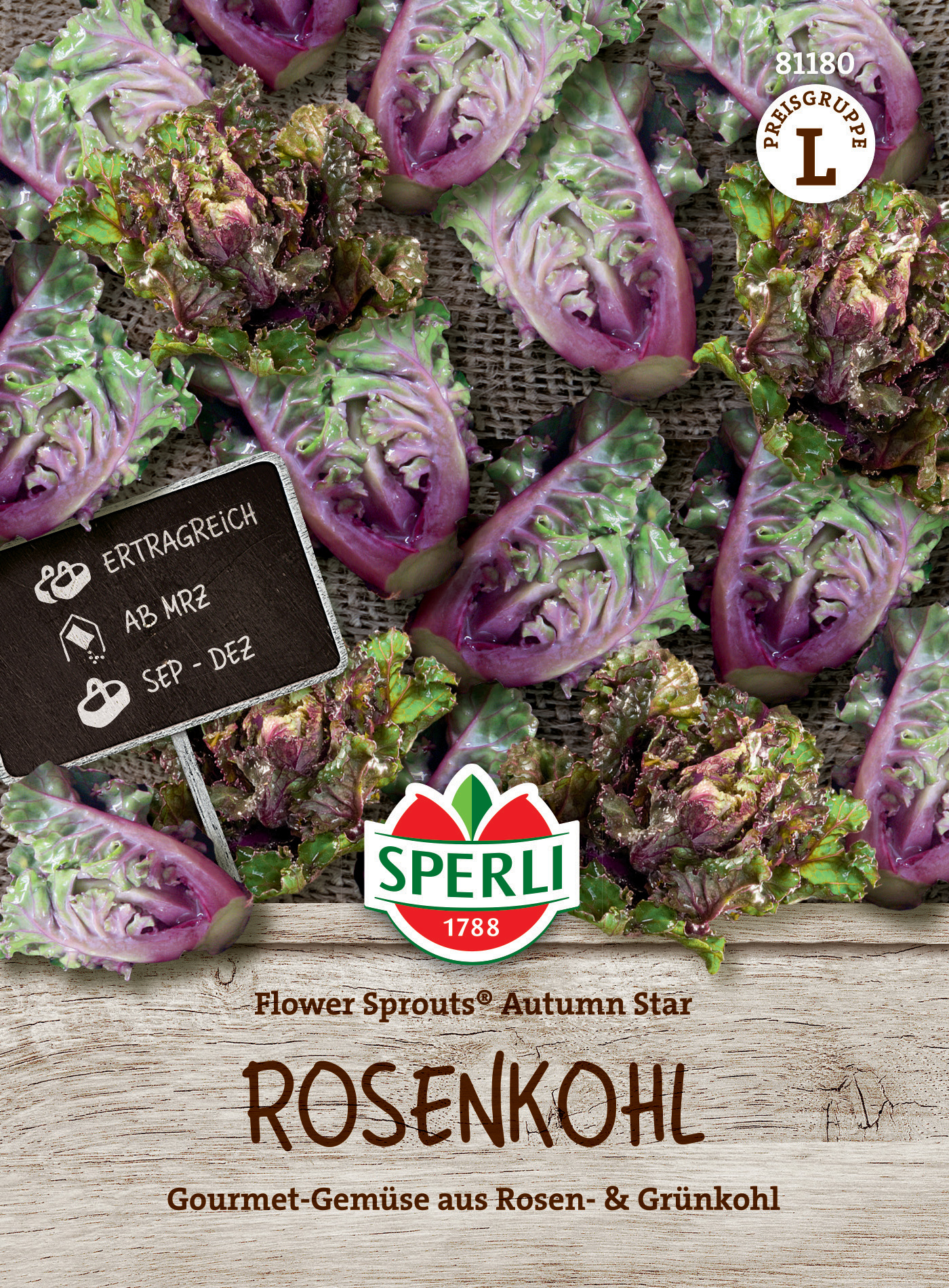 Rosenkohl Flower Sprouts® Autumn Star, F1