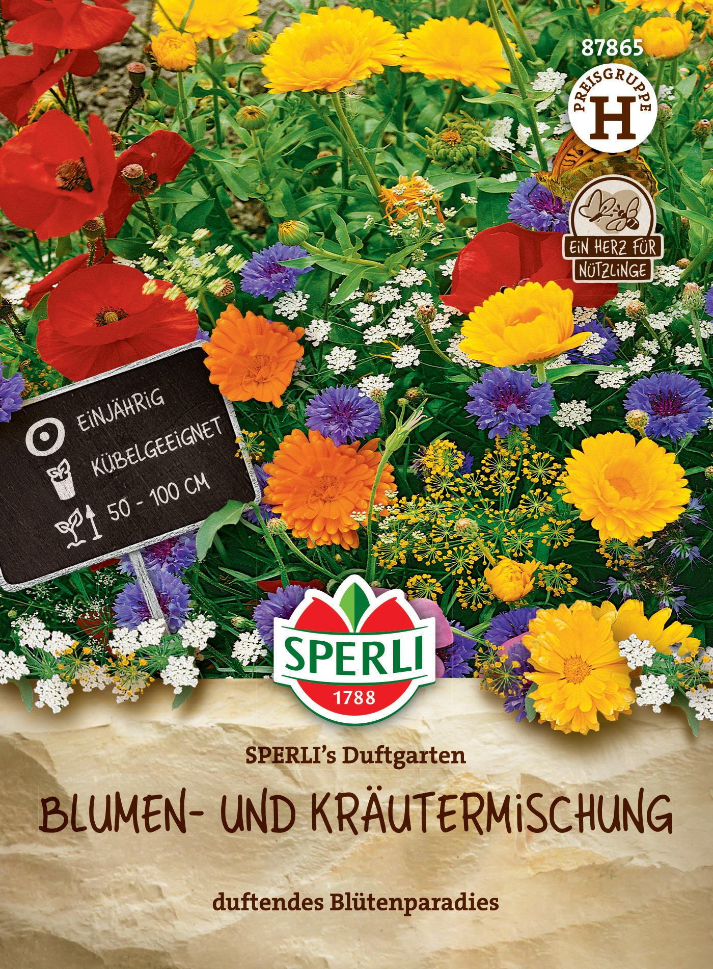 Blumen- und Kräutermischung SPERLI's Duftgarten