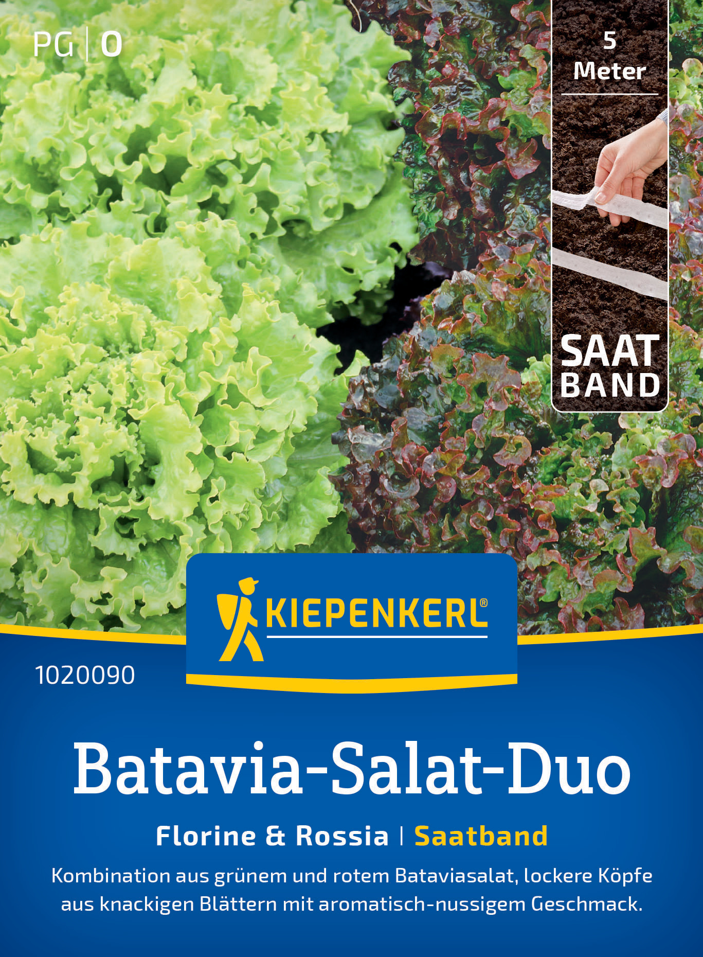 Batavia-Salat-Duo Florine & Rossia, Saatband