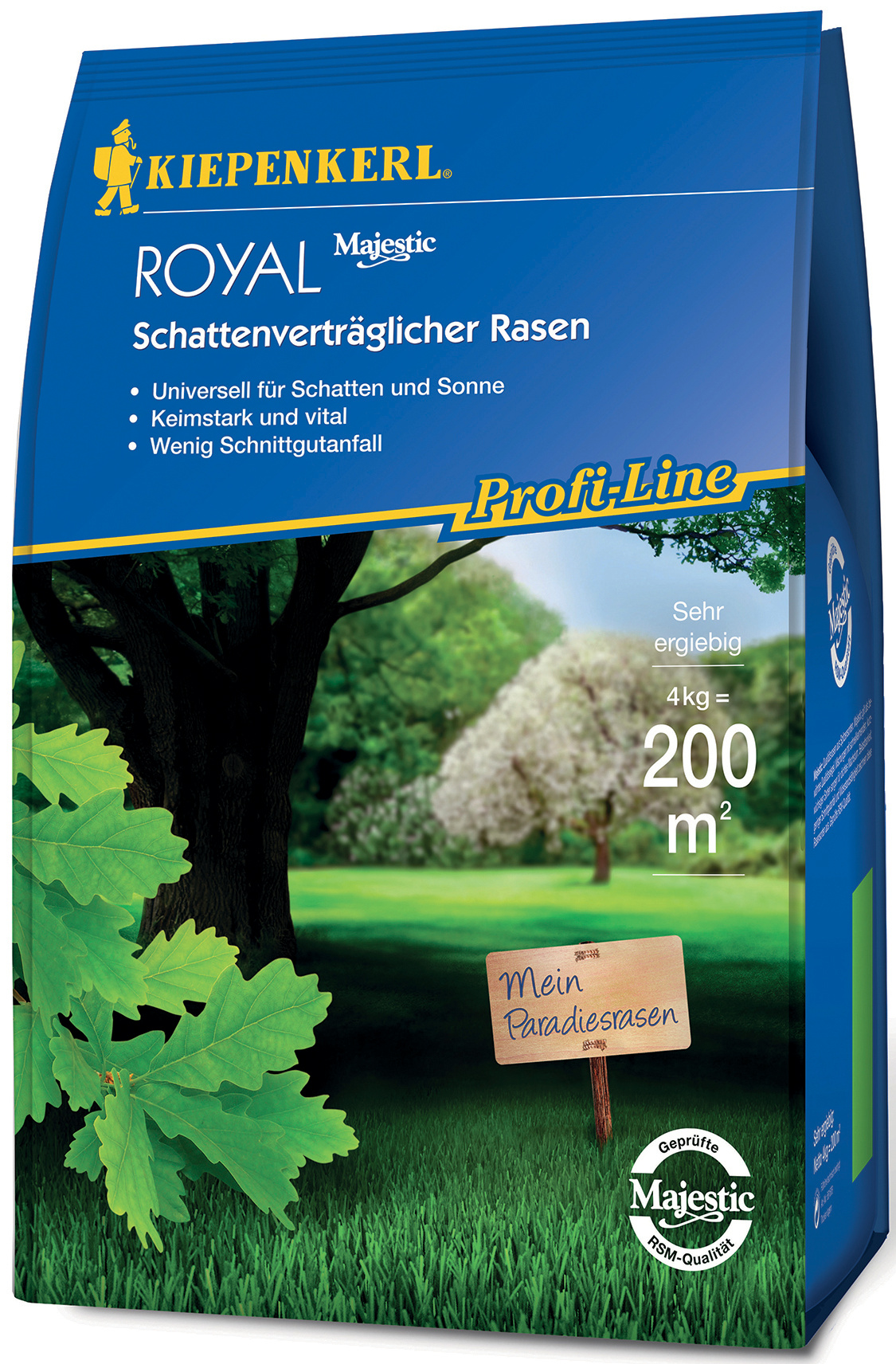 Profi-Line Royal Schattenverträglicher Rasen, 4 kg