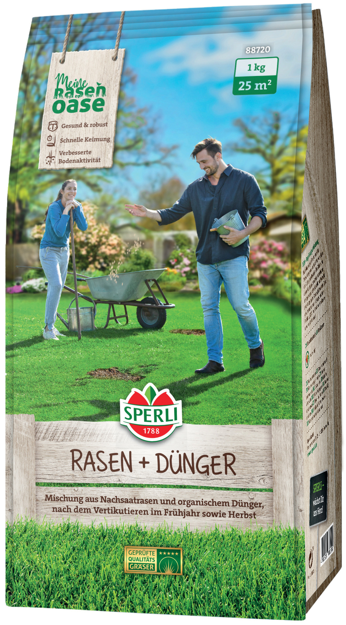 SPERLI's Rasen + Dünger, 1 kg