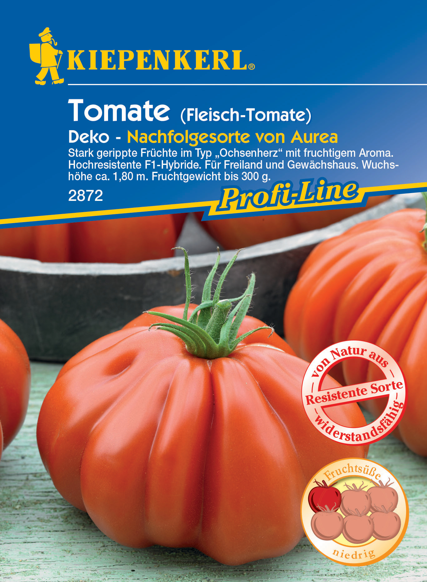 Fleisch-Tomate Deko, F1