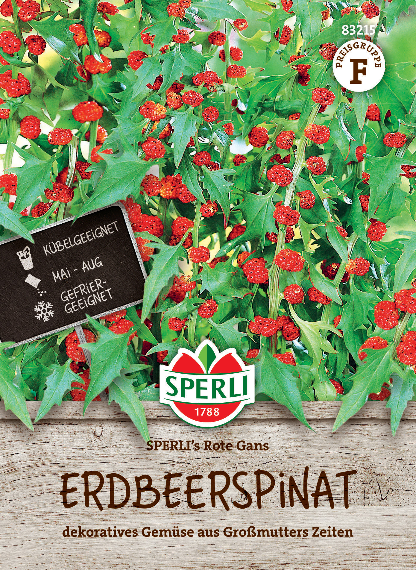 Erdbeerspinat SPERLI's Rote Gans